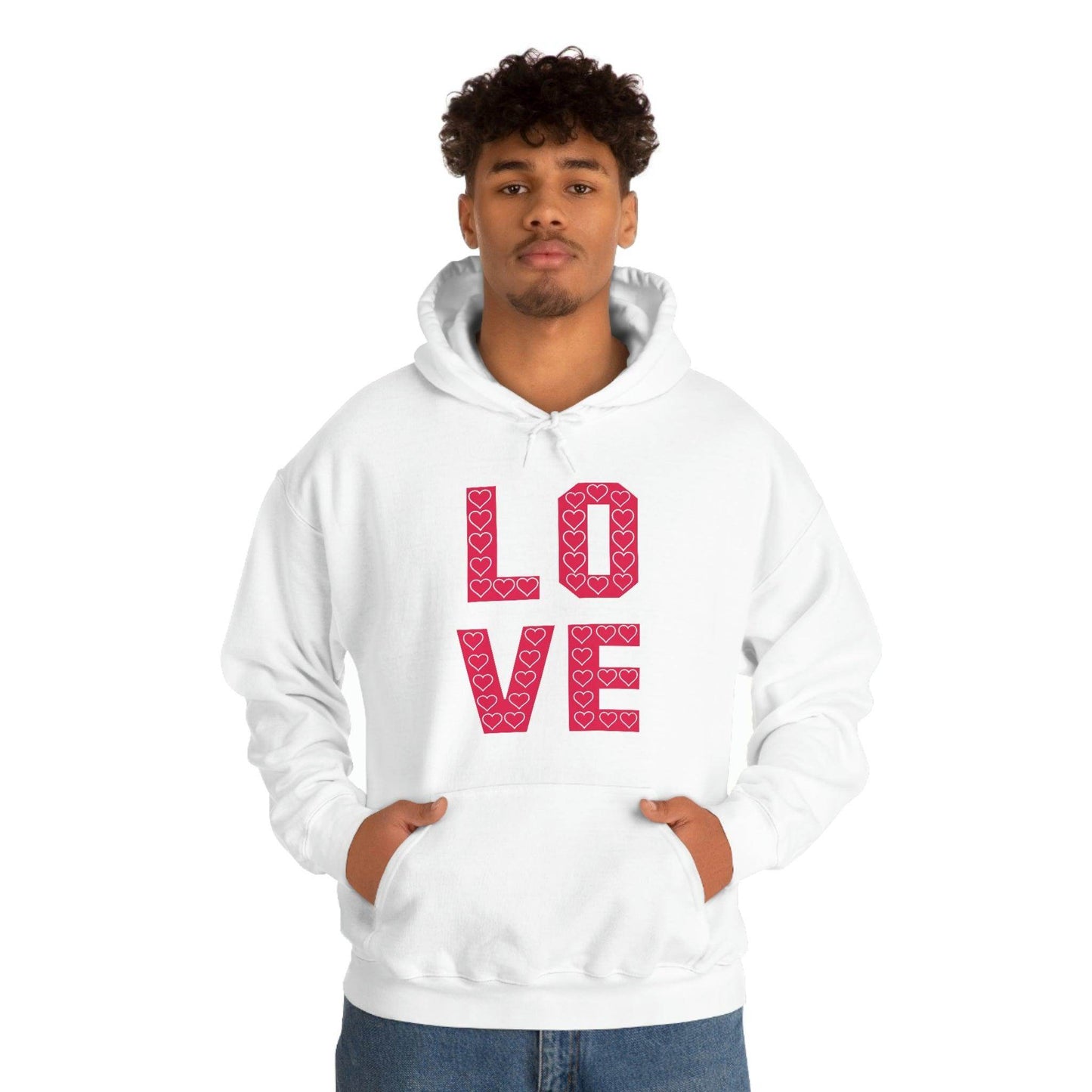Love Hooded sweatshirt - Giftsmojo
