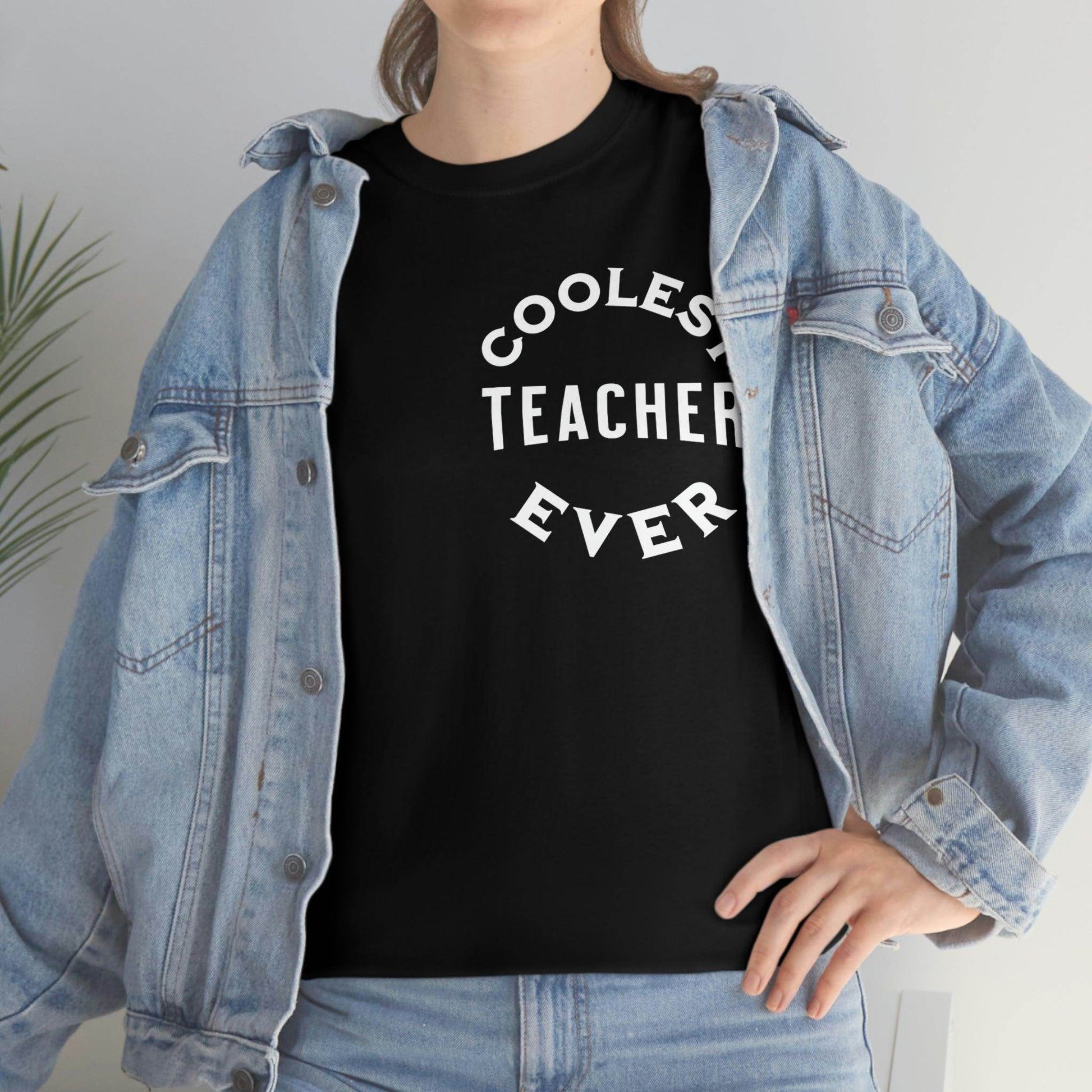 Coolest Teacher Ever Shirt - gift for teachers - teacher appreciation gift - Giftsmojo