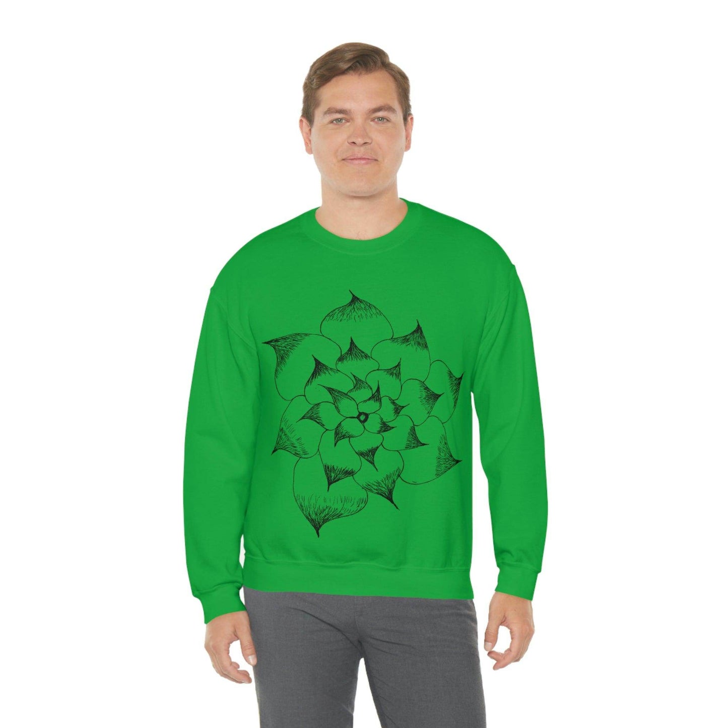 Flower Sweatshirt, floral sweatshirt flower shirt wildflower sweatshirt - Giftsmojo