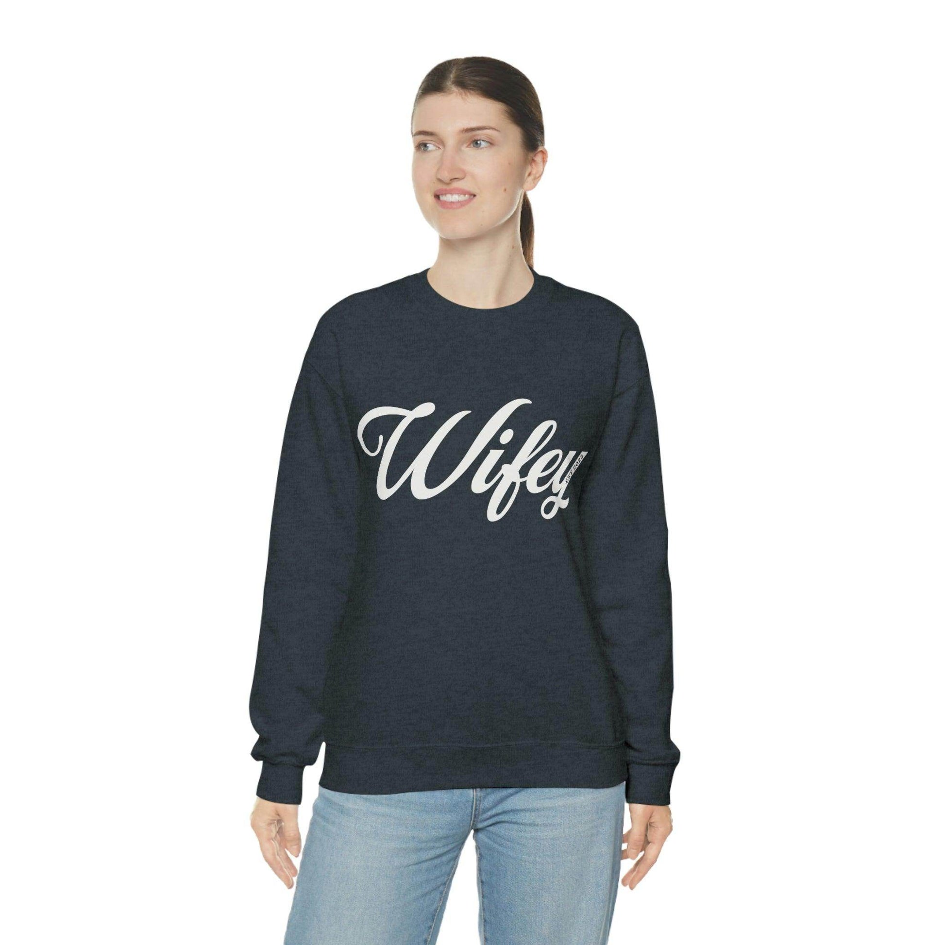 Wifey Sweatshirt - Giftsmojo