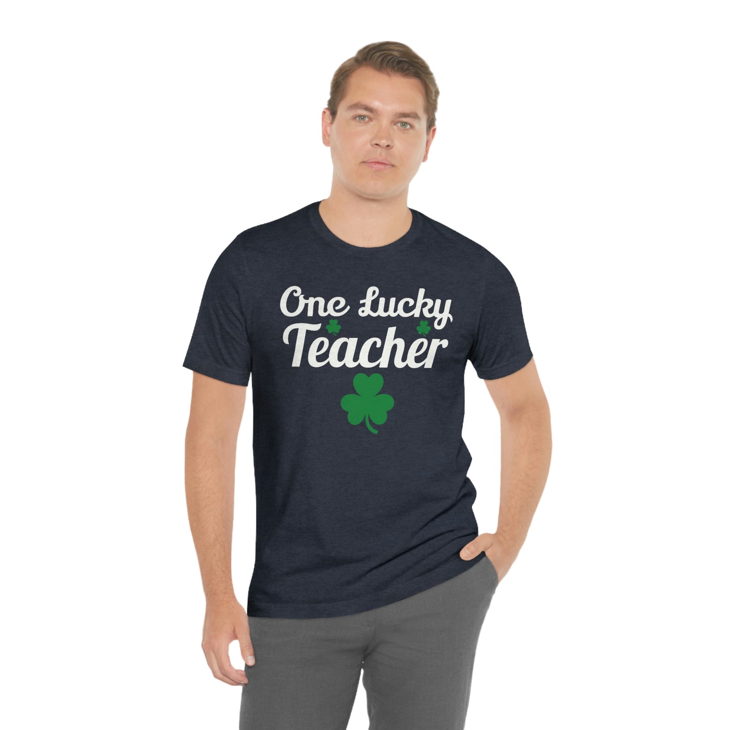 Feeling Lucky Shirt One Lucky Teacher Shirt St Patrick's Day shirt - Funny St Paddy's day Funny Shirt Shamrock shirt shenanigans shirt