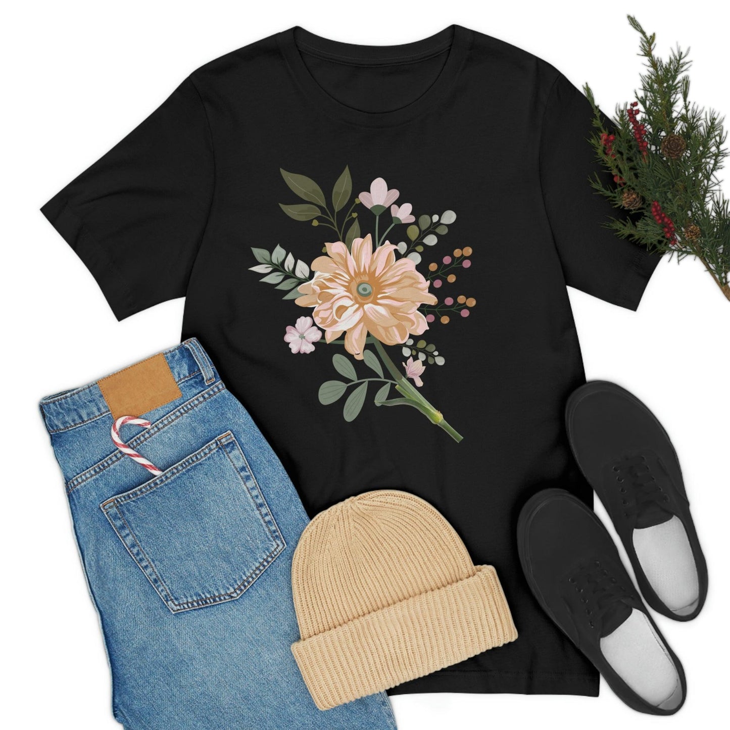 Cute Flower T-shirt - Nature lover Shirt - Cute Flower lover shirt - Giftsmojo