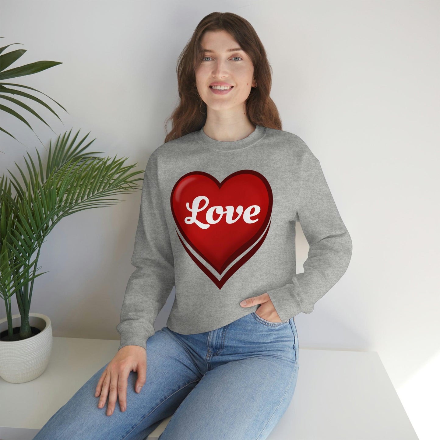 Love Sweatshirt, Valentine's Gift,