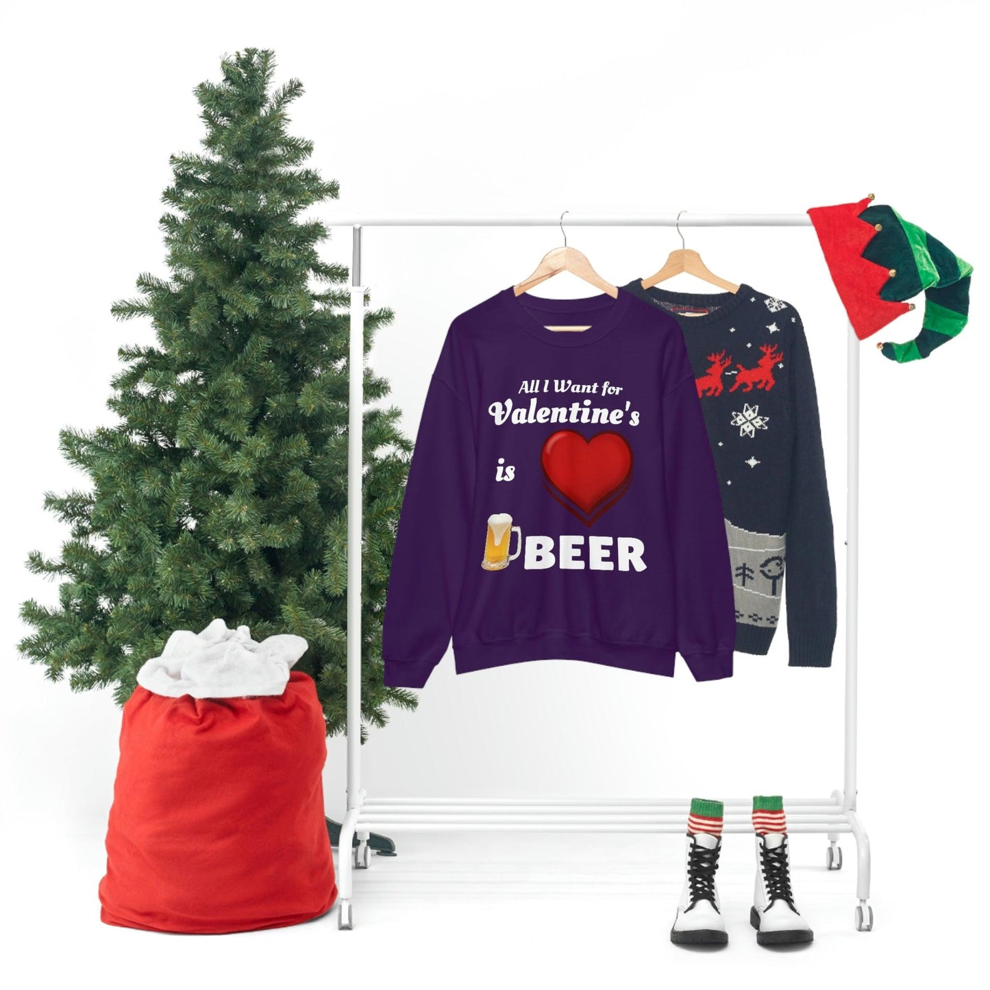 All I want for Valentine's is Beer Sweatshirt