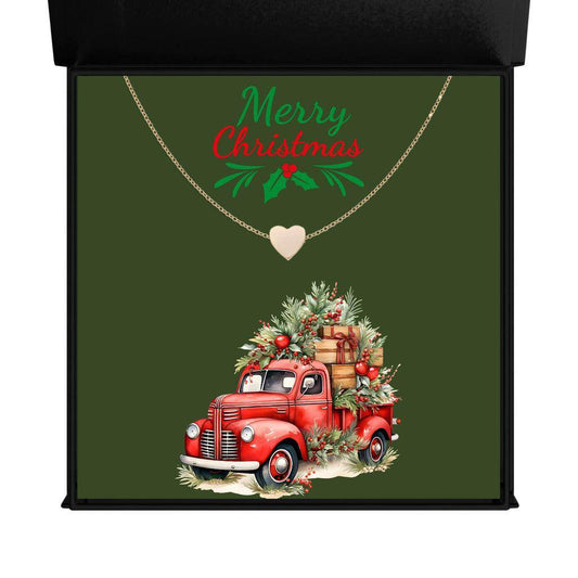 Heart Necklace for Kids - Christmas Heart Necklace for Kids - Giftsmojo