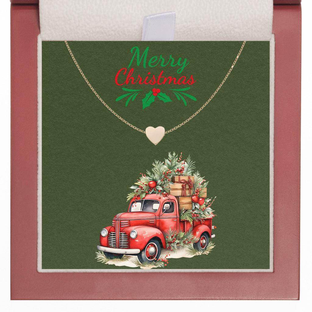 Heart Necklace for Kids - Christmas Heart Necklace for Kids - Giftsmojo