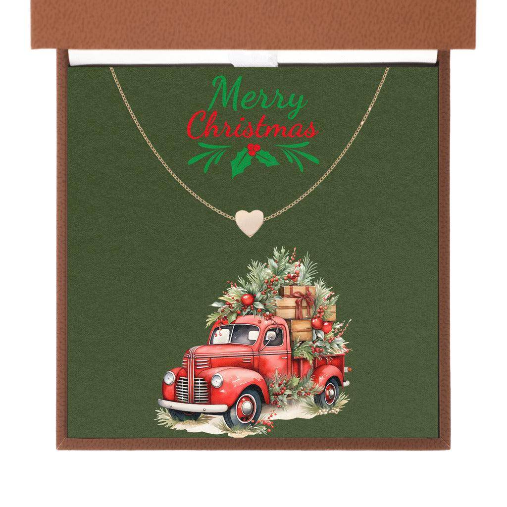 Heart Necklace for Kids - Christmas Heart Necklace for Kids - Giftsmojo