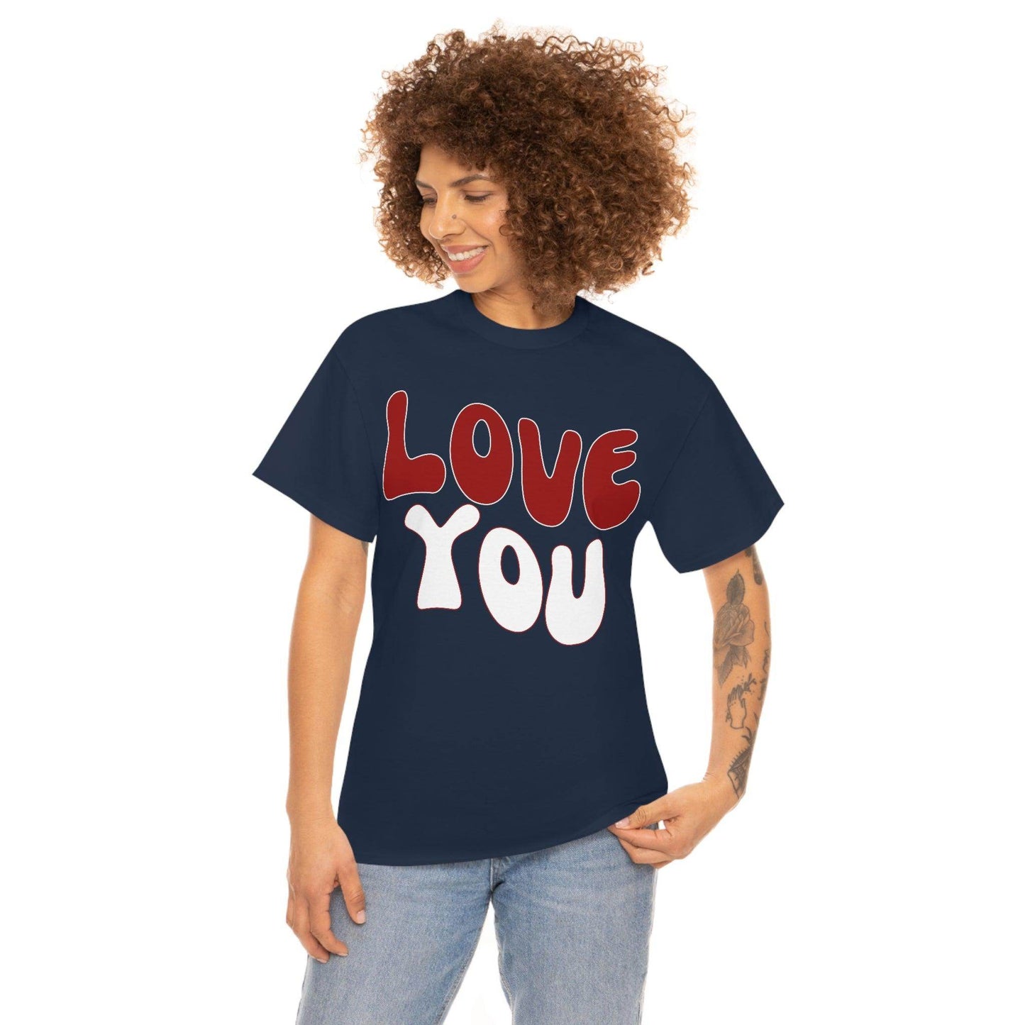 Love You Tee - Giftsmojo