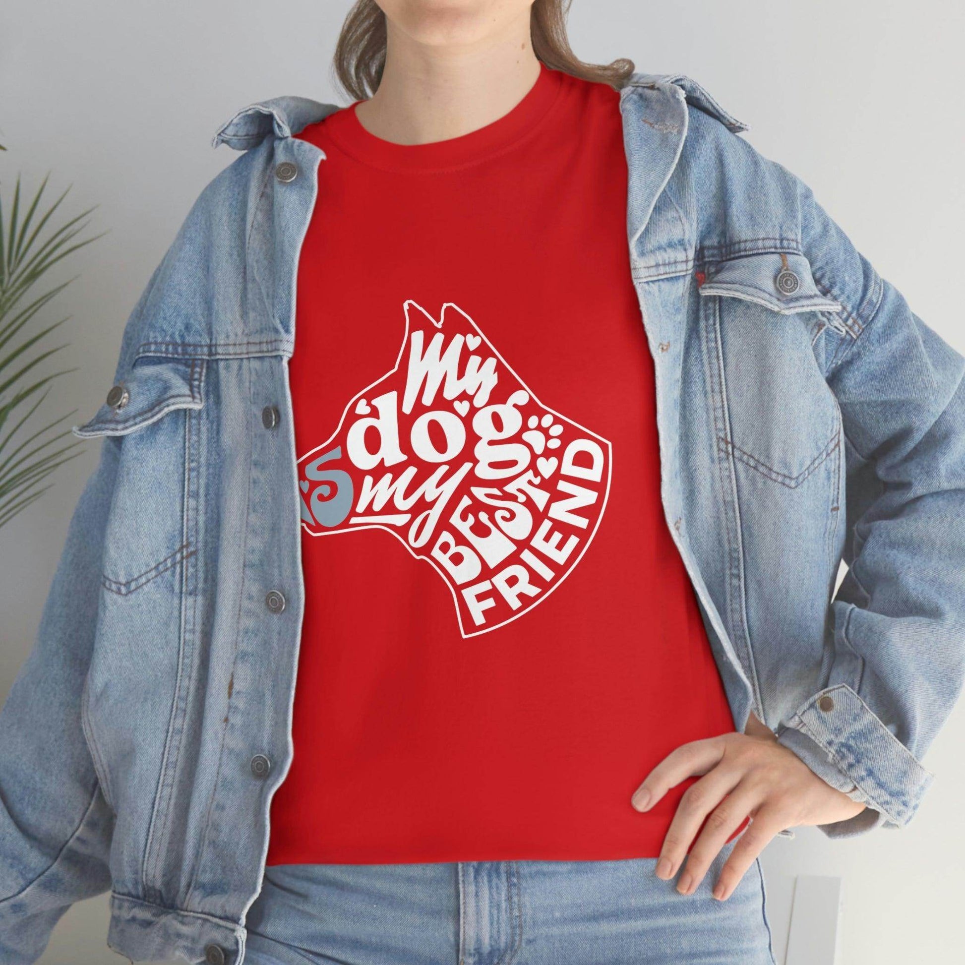 My Dog is My Best Friend Tee - Giftsmojo