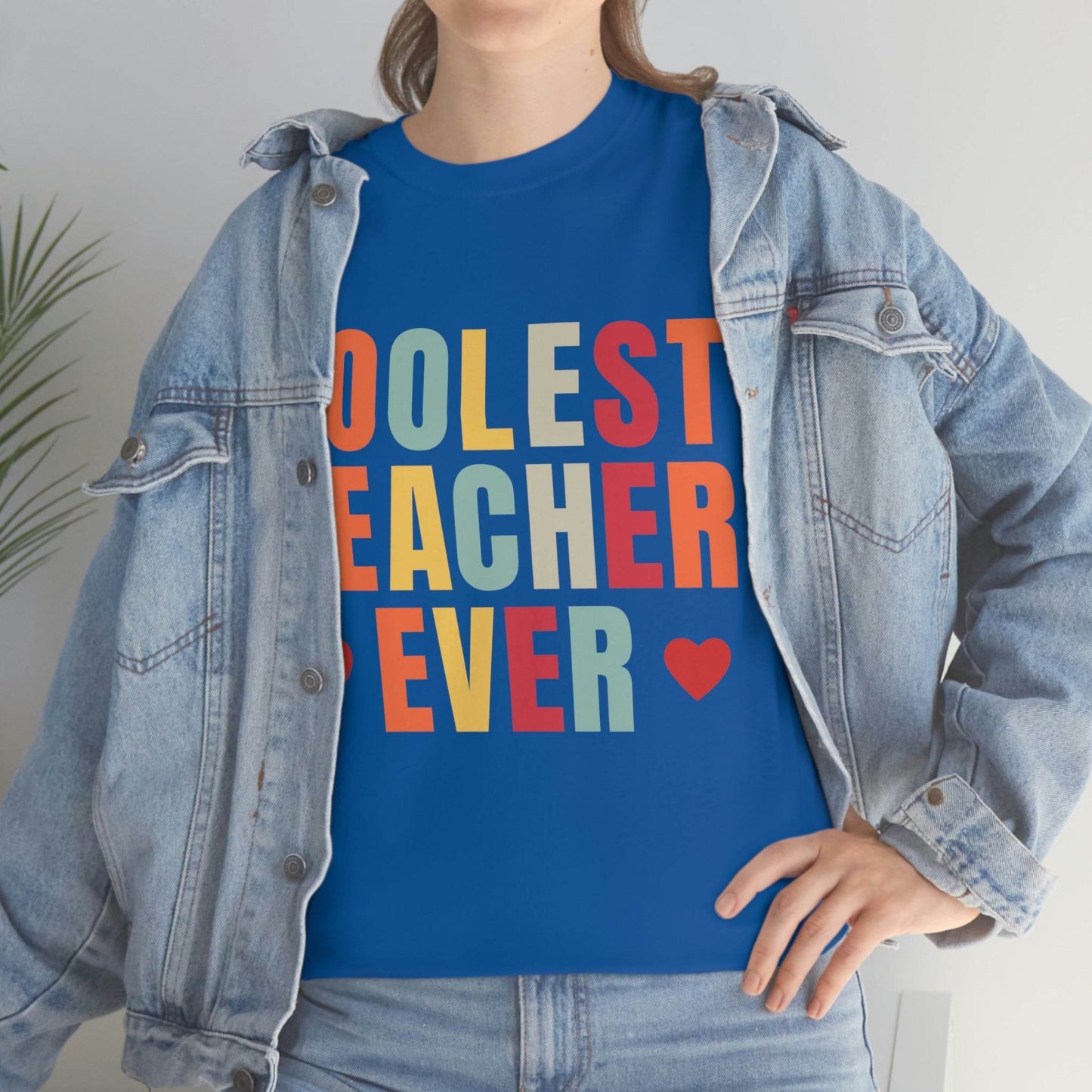 Coolest Teacher Ever T-Shirt - teacher gift - teacher appreciation - Giftsmojo