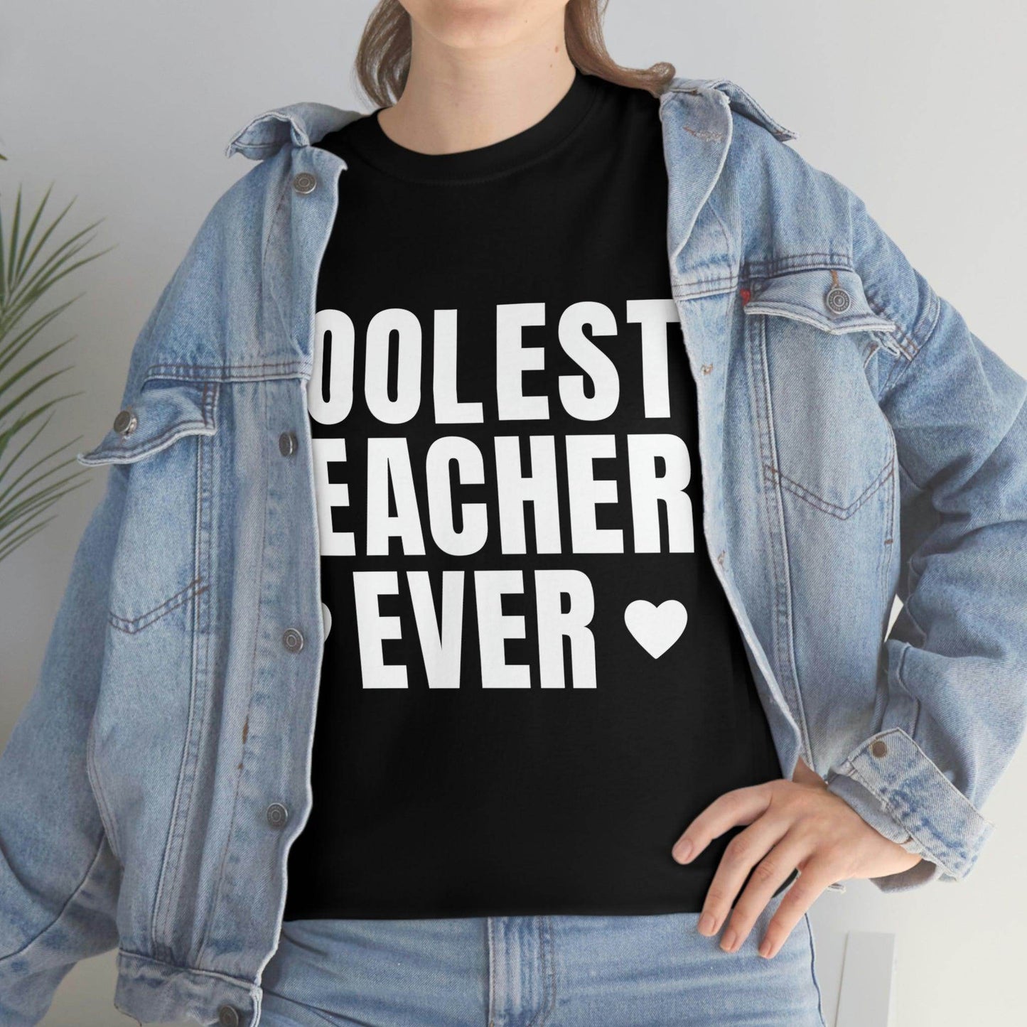 Coolest Teacher Ever Tee - Giftsmojo