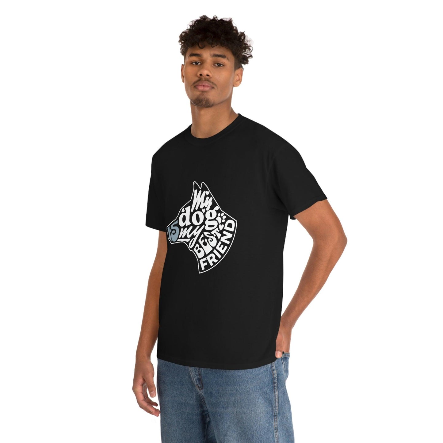 My Dog is My Best Friend Tee - Giftsmojo