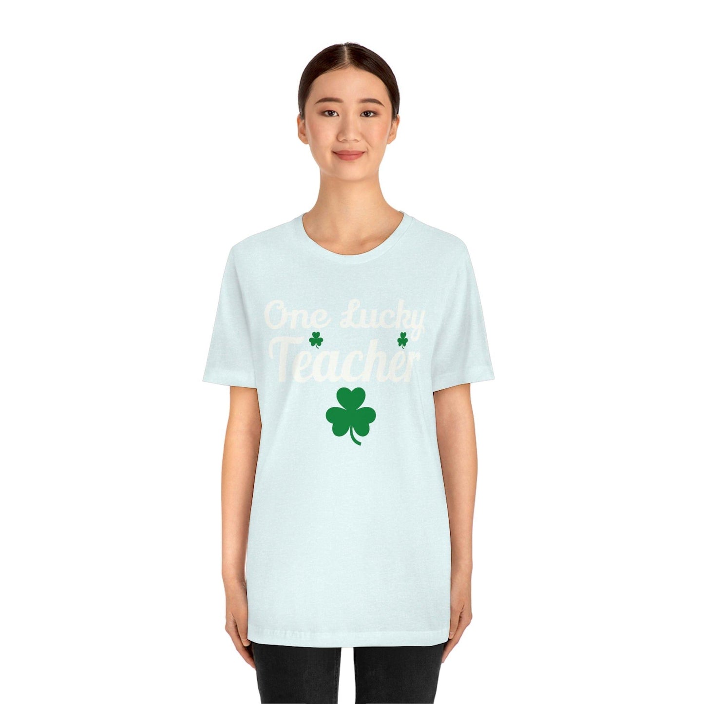Feeling Lucky Shirt One Lucky Teacher Shirt St Patrick's Day shirt - Funny St Paddy's day Funny Shirt Shamrock shirt shenanigans shirt