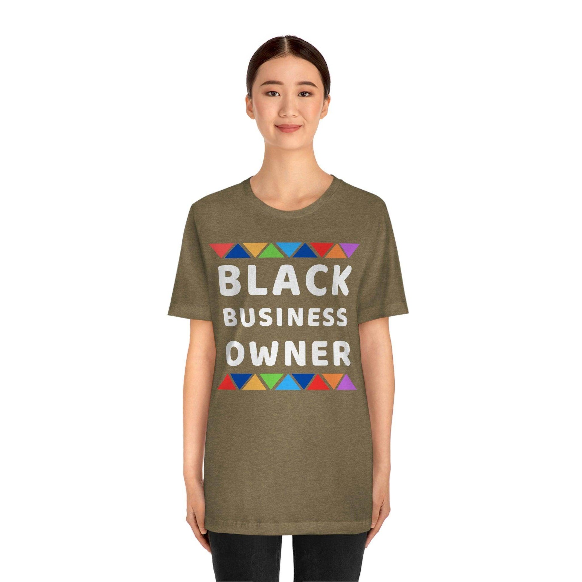 Black Business Owner shirt - Black entrepreneur shirt small business owner business owner gift CEO shirt, black owned shop - Giftsmojo