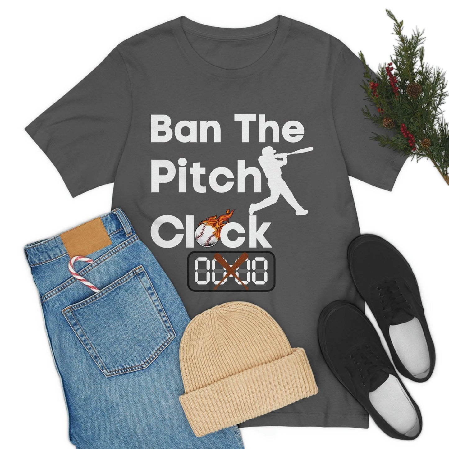 Ban The Pitch Clock in Baseball - Ban Baseball Pitch Clock - Giftsmojo