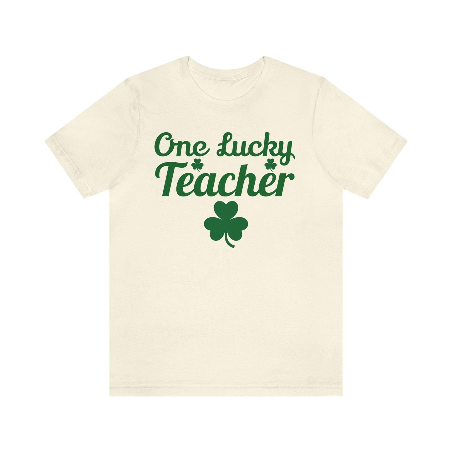 One Lucky Teacher Shirt feeling Lucky St Patrick's Day shirt - Funny St Paddy's day Funny Shirt