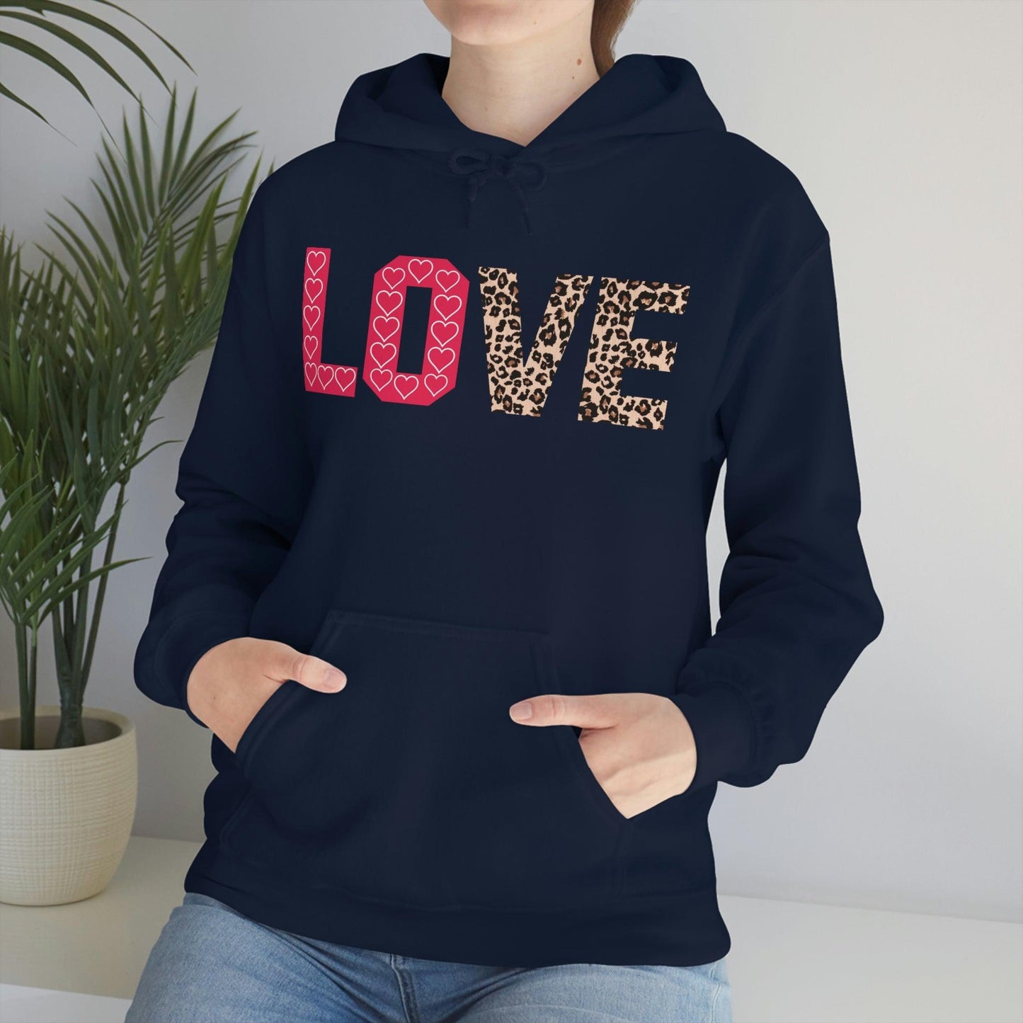 Leopard print Hooded Sweatshirt