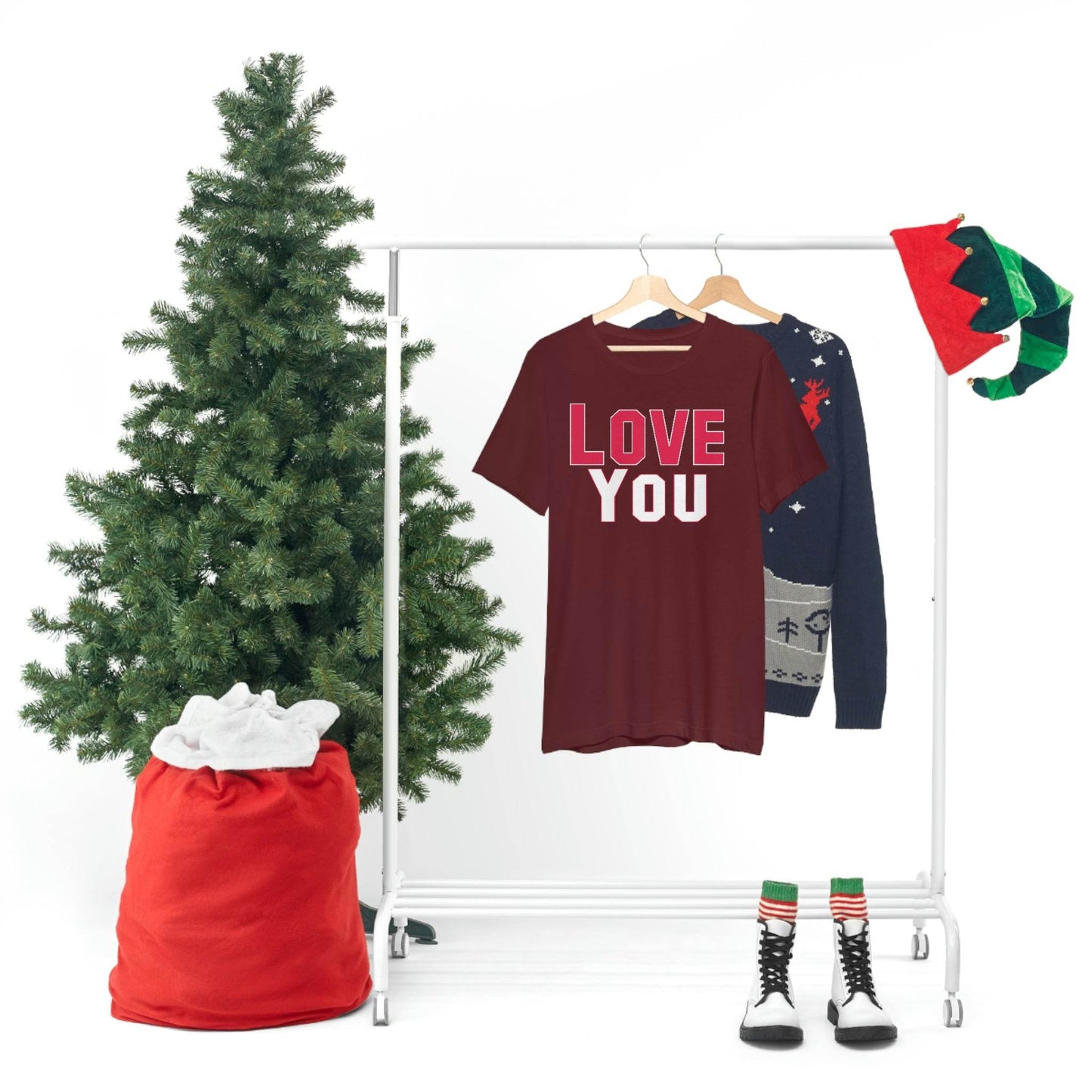 Love you T-shirt - Giftsmojo
