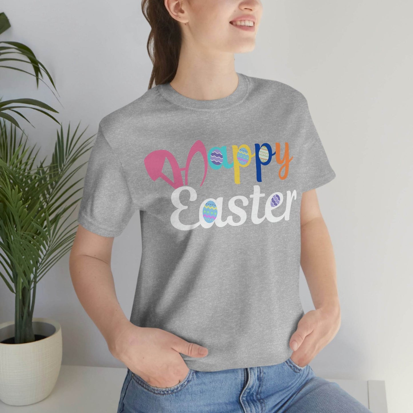 Happy Easter Tshirt, Easter gift for Adults - Giftsmojo