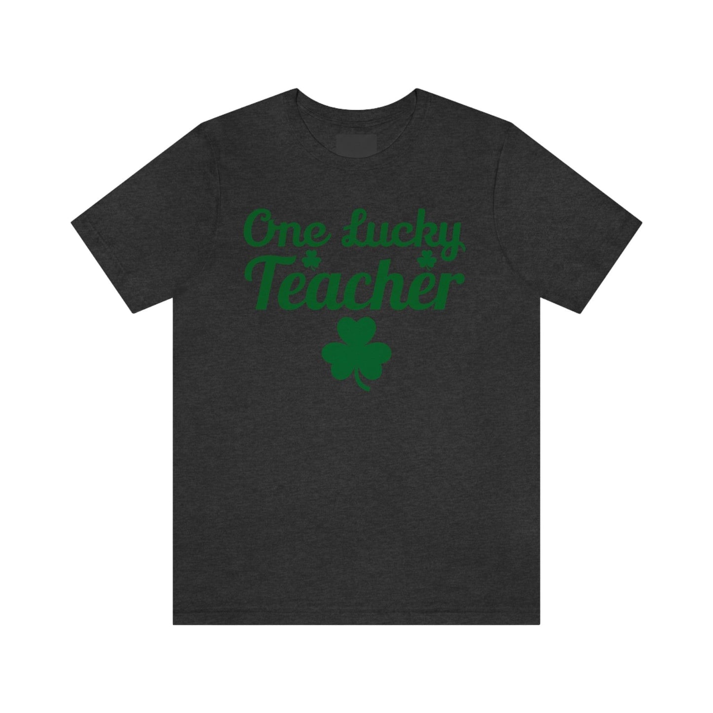 One Lucky Teacher Shirt feeling Lucky St Patrick's Day shirt - Funny St Paddy's day Funny Shirt