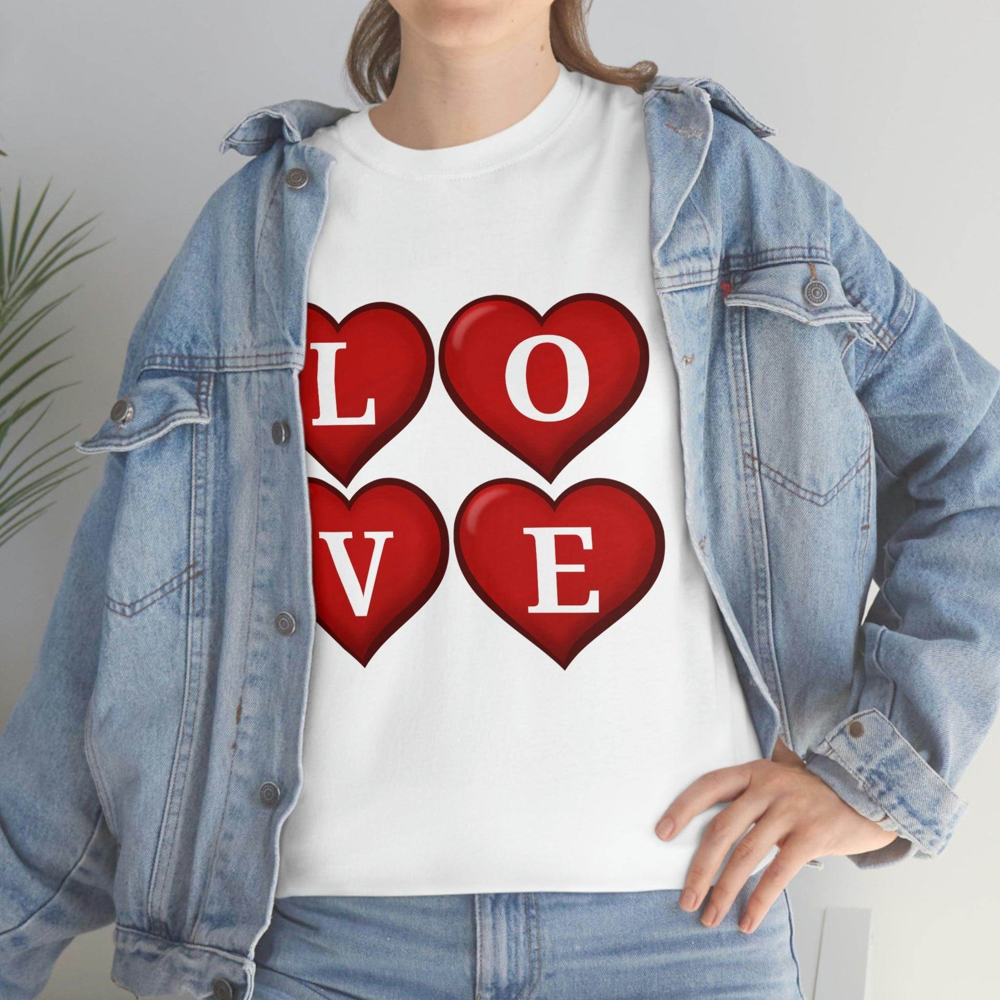 4hearts love Tee - Giftsmojo