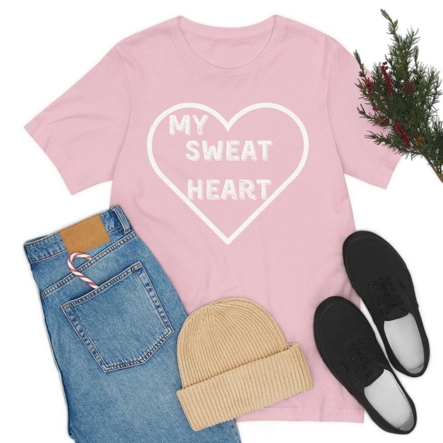 My Sweat Heart - Love shirt - Gift for wife - Gift for Husband - Gift for Girlfriend and Boyfriend - Giftsmojo