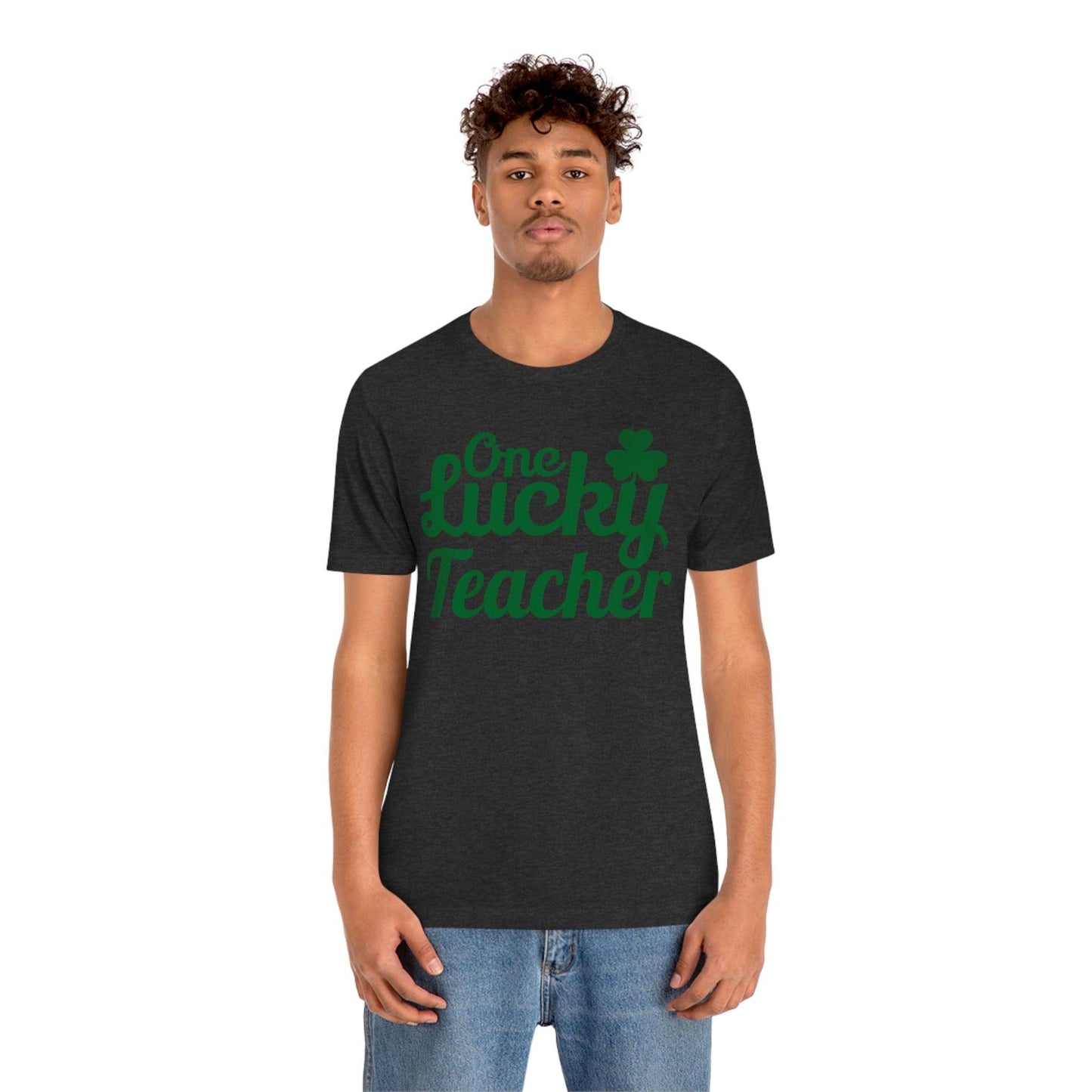 One Lucky Teacher Shirt feeling Lucky St Patrick's Day shirt - Funny St Paddy's day Funny Shirt - Giftsmojo