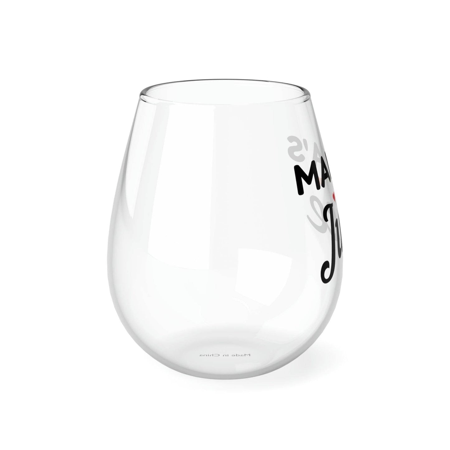 Mom wine glass Mama's Juice Wine Glass - Mother's Day Wine glass Gift for Mom - Giftsmojo