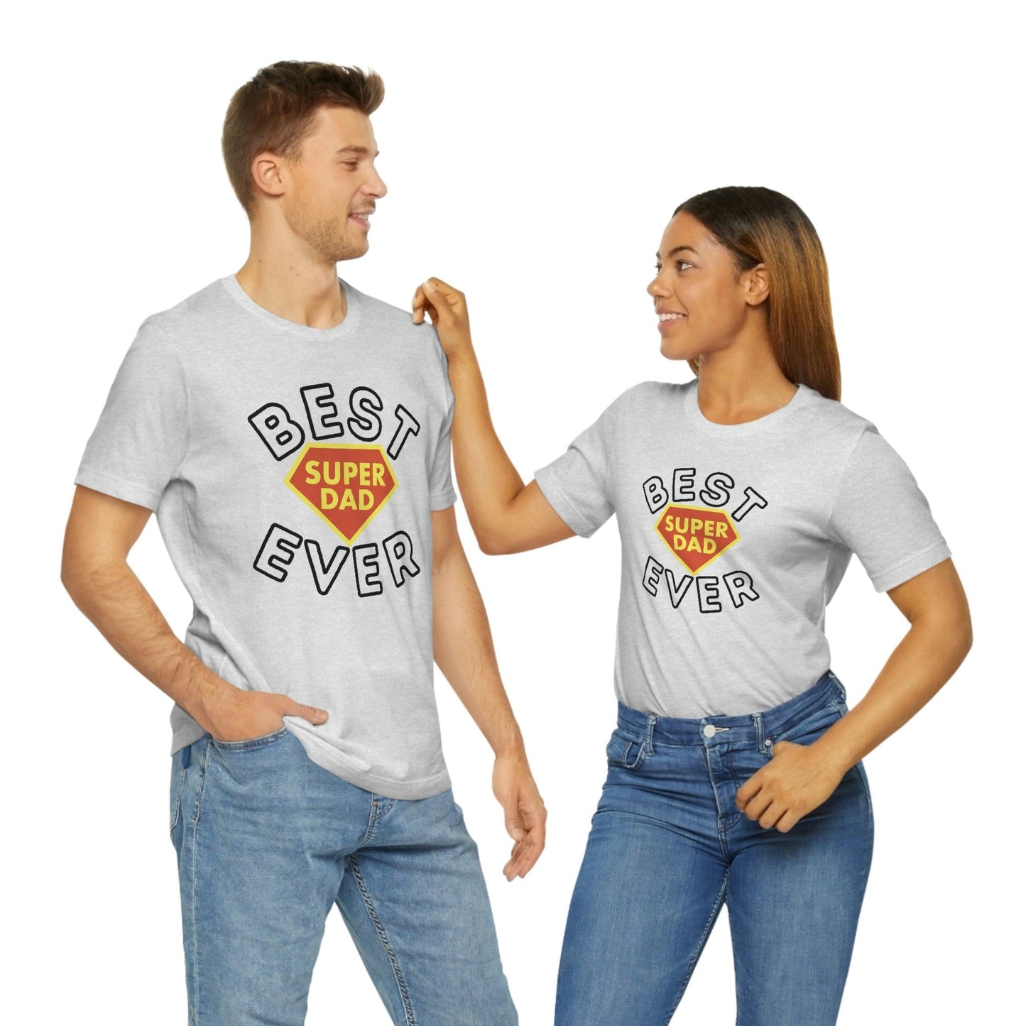 Dad Gift - Best Dad Gift - Best Super Dad Ever Shirt -Dad Shirt - Funny Fathers Gift - Husband Gift - Funny Dad Tshirt - Dad Birthday Gift - Giftsmojo