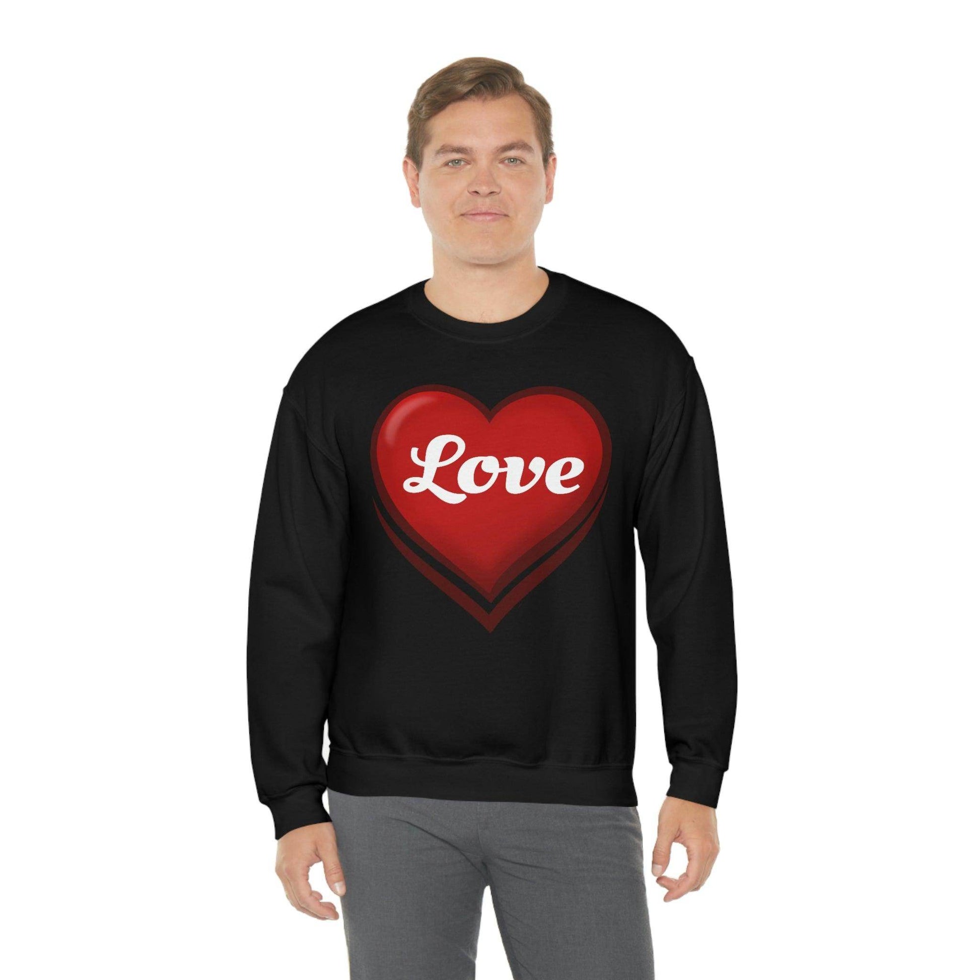 Love Sweatshirt, Valentine's Gift, - Giftsmojo