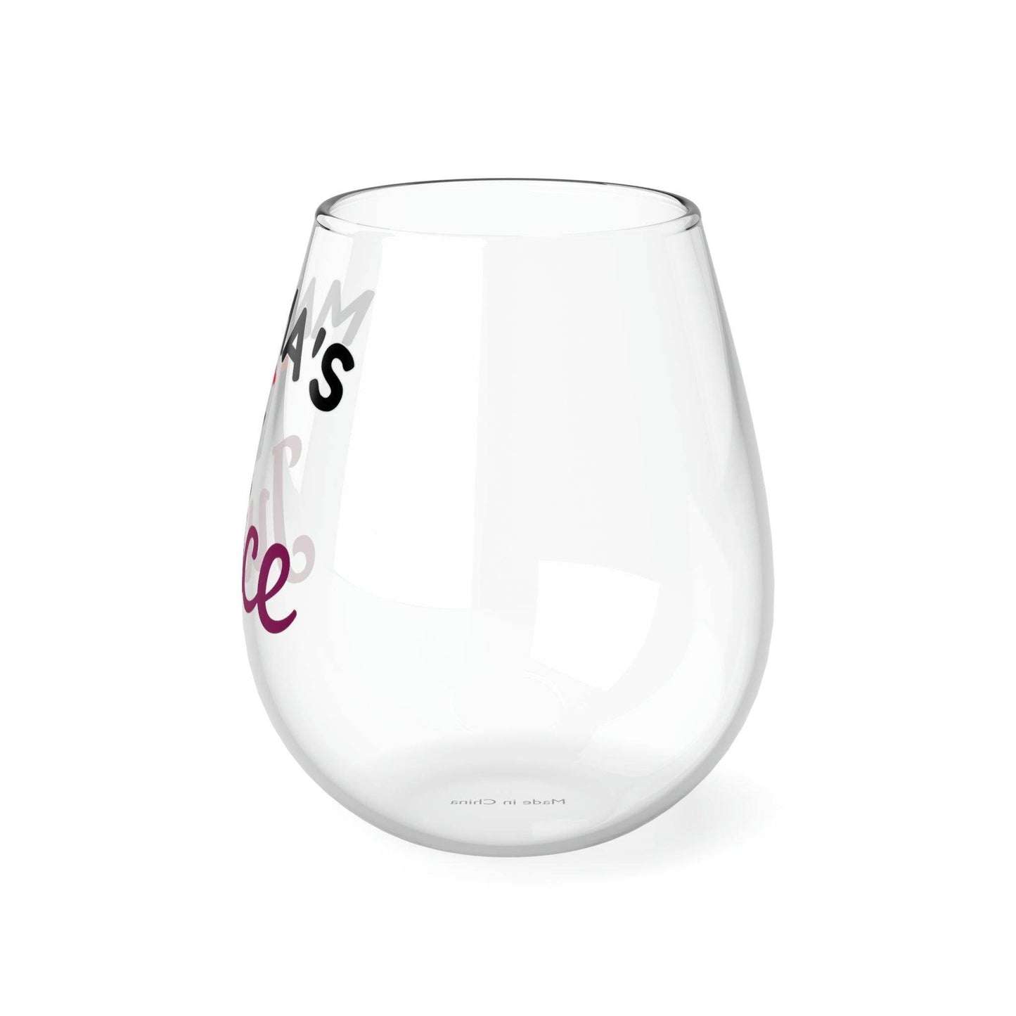 Mom wine glass Mama's Juice Wine Glass - Mother's Day Wine glass Gift for Mom - Giftsmojo