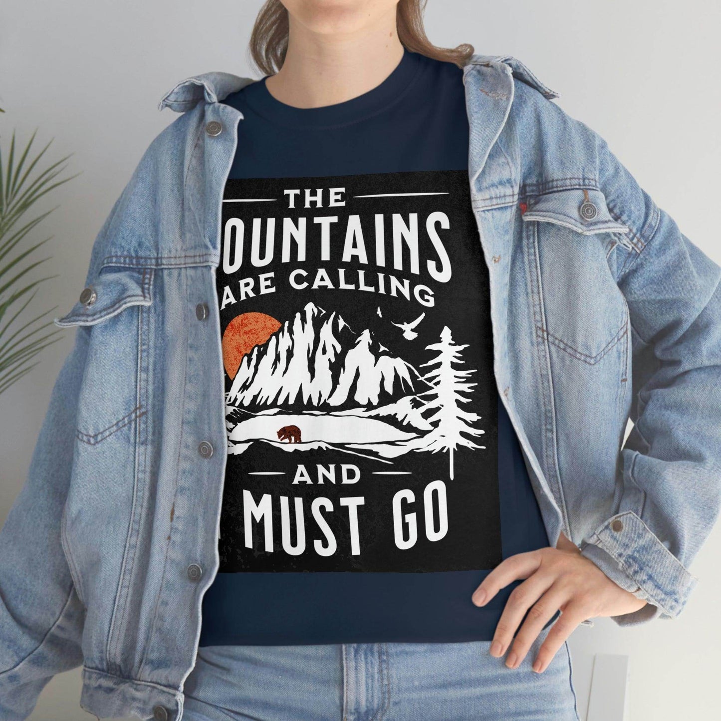 The Mountains are calling Tee - Giftsmojo