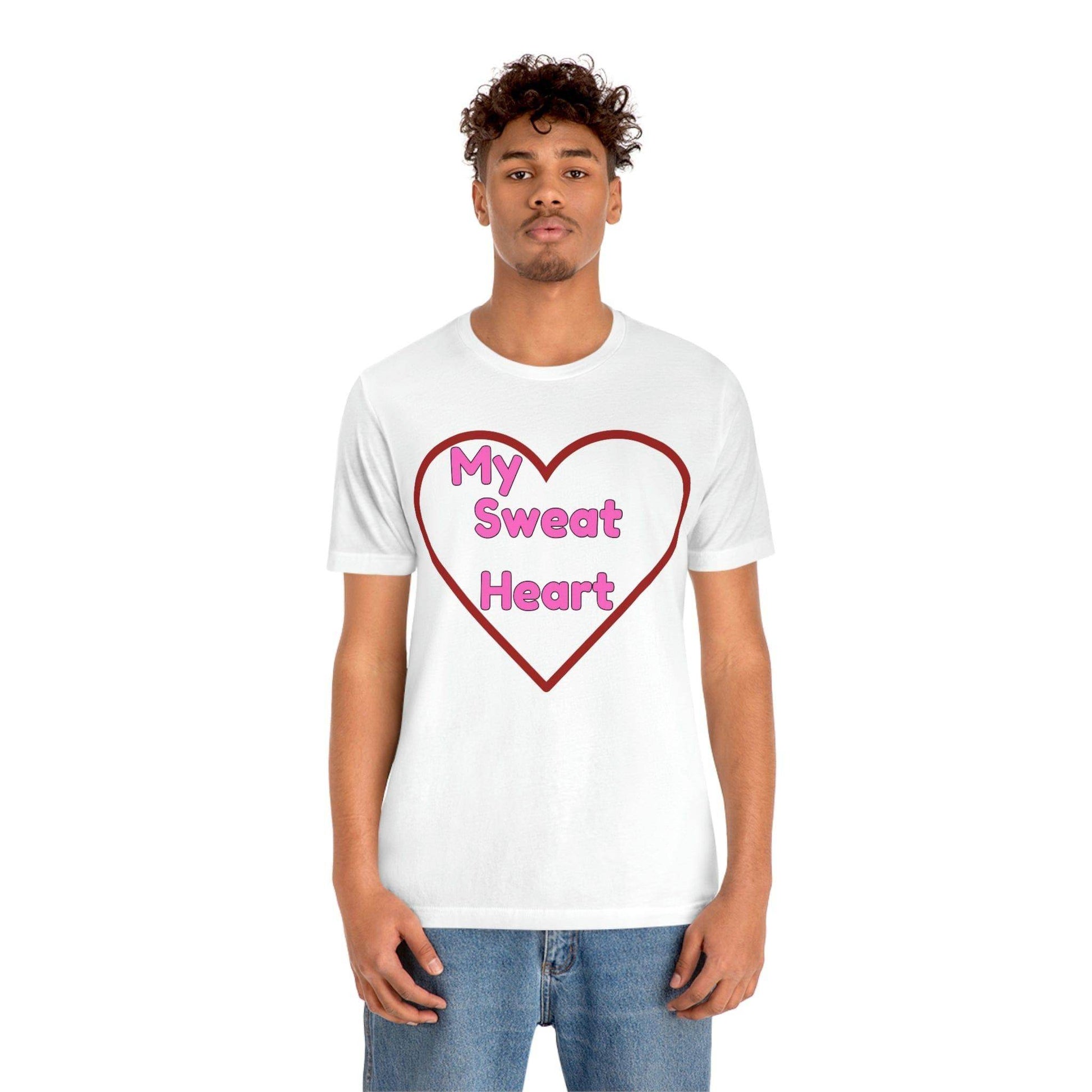 My Sweat Heart - Love shirt - Gift for wife - Gift for Husband - Gift for Girlfriend and Boyfriend - Giftsmojo