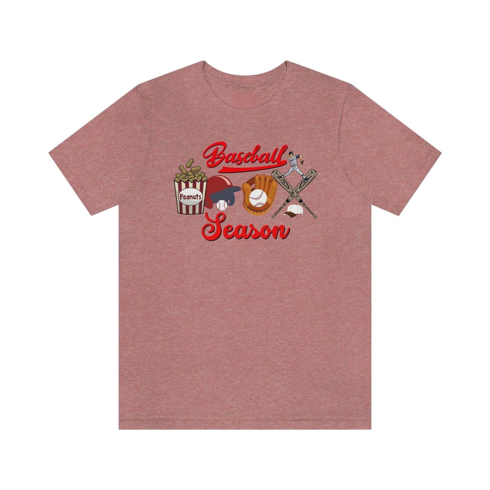 Baseball Season shirt baseball tee baseball tshirt - Sport shirt Baseball Mom shirt Baseball Mama shirt gift for him gameday shirt for her - Giftsmojo