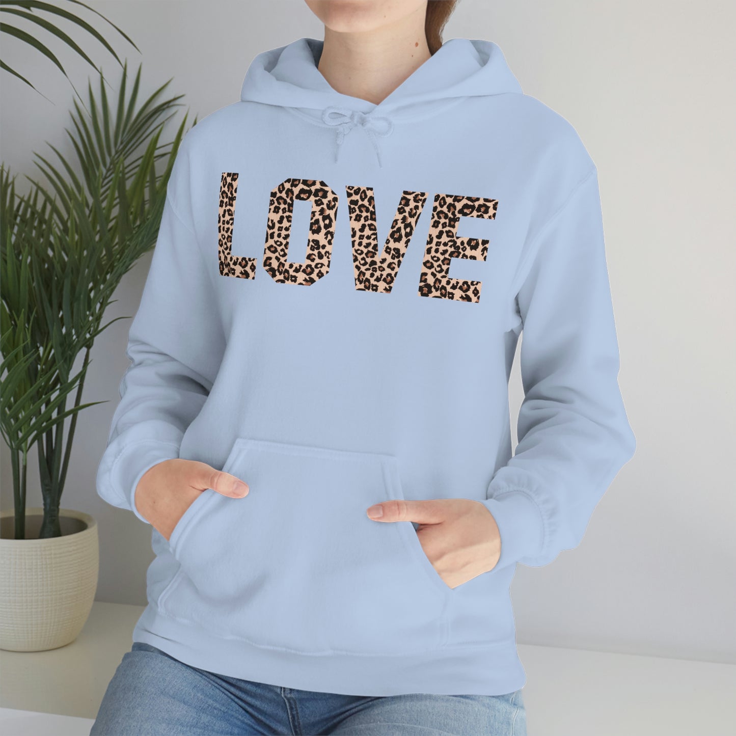 Leopard print Hooded Sweatshirt