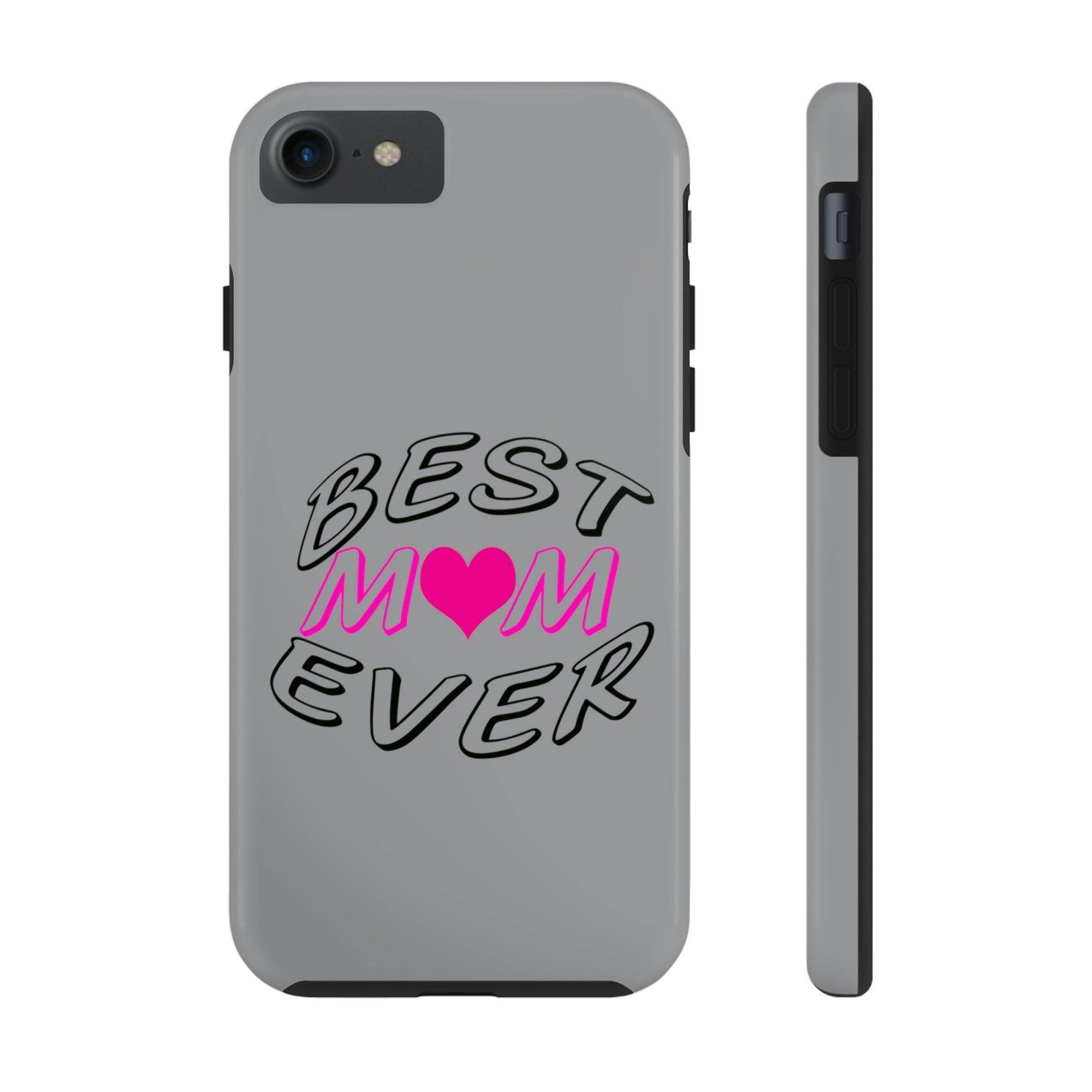 Best Mom Ever phone case, Tough Phone Cases, Mom Phone Case fit for iPhone 14 Pro, 13, 12, 11 Pro Max, Xr, Xs, 8+, 7, And Samsung S6 - Giftsmojo