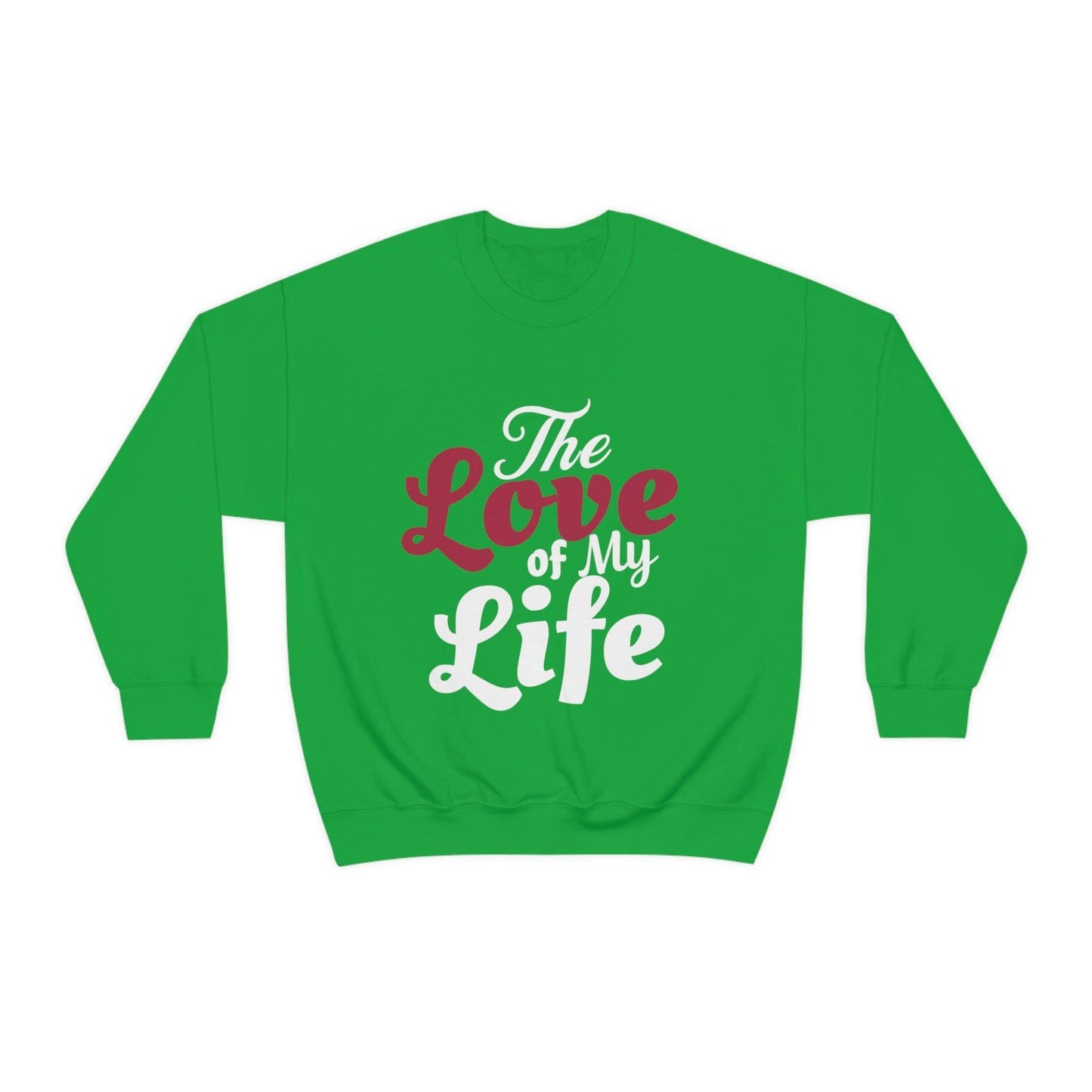 Love Sweatshirt, Love Shirt, Gift For Fiance, Newlywed Gift, Gift For Wife, Engagement Shirt,The Love of My Life, Valentine's day gift - Giftsmojo