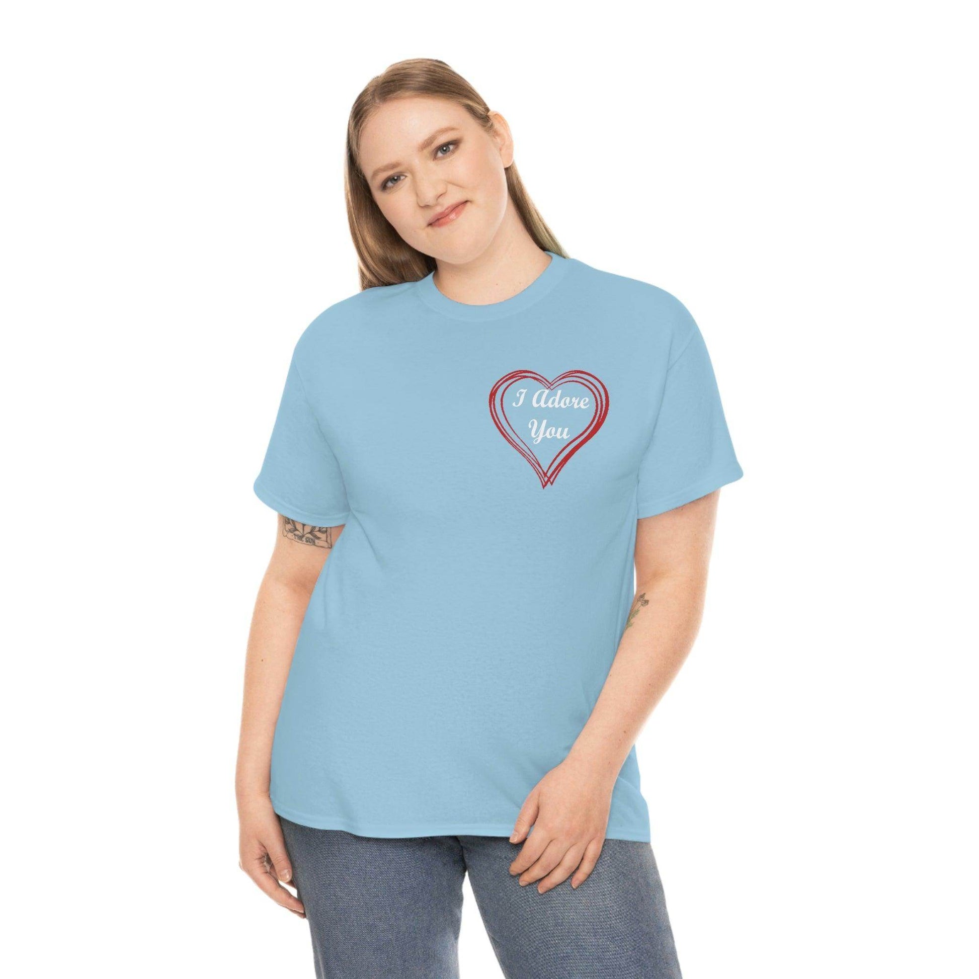 I Adore You T-shirt - Giftsmojo