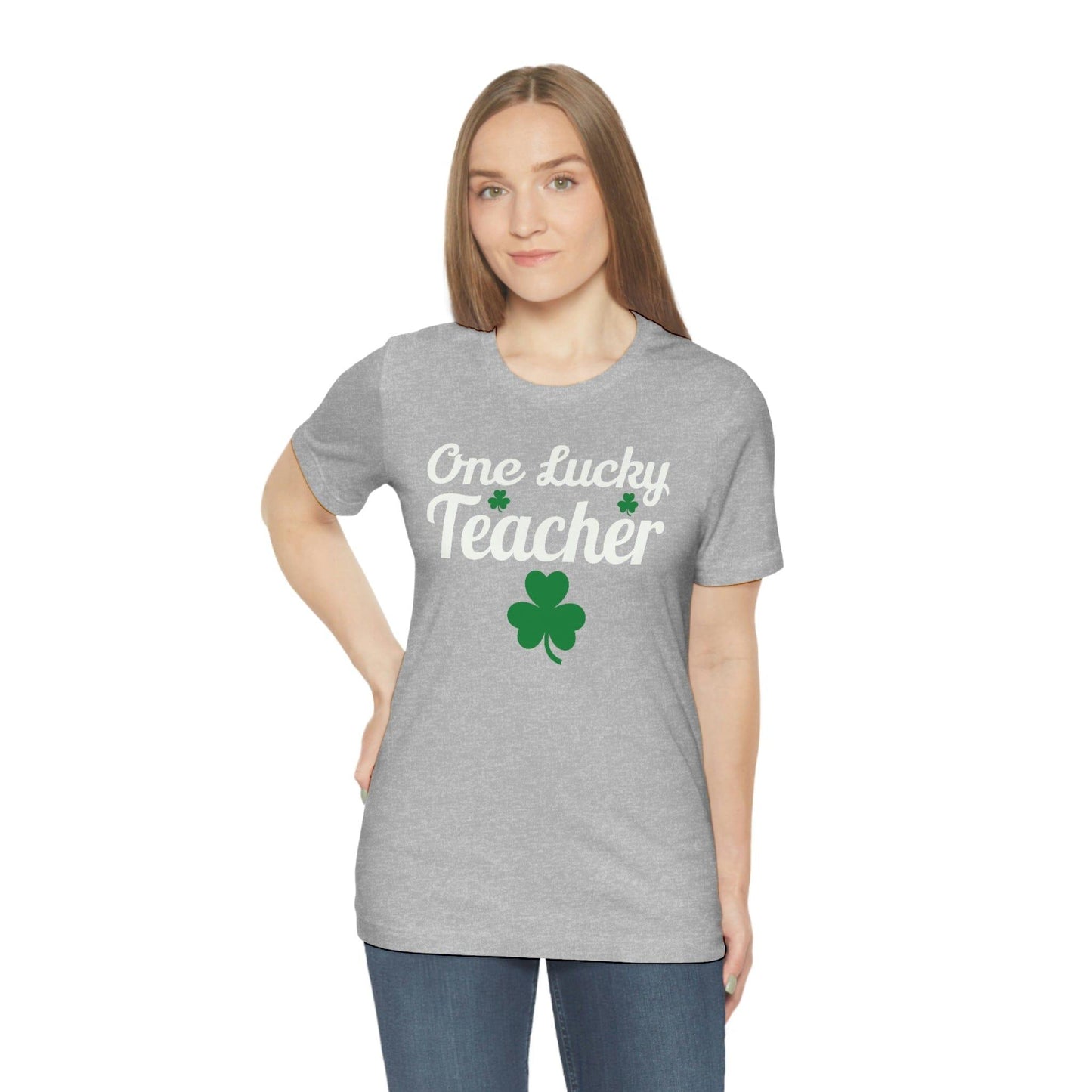 Feeling Lucky Shirt One Lucky Teacher Shirt St Patrick's Day shirt - Funny St Paddy's day Funny Shirt Shamrock shirt shenanigans shirt