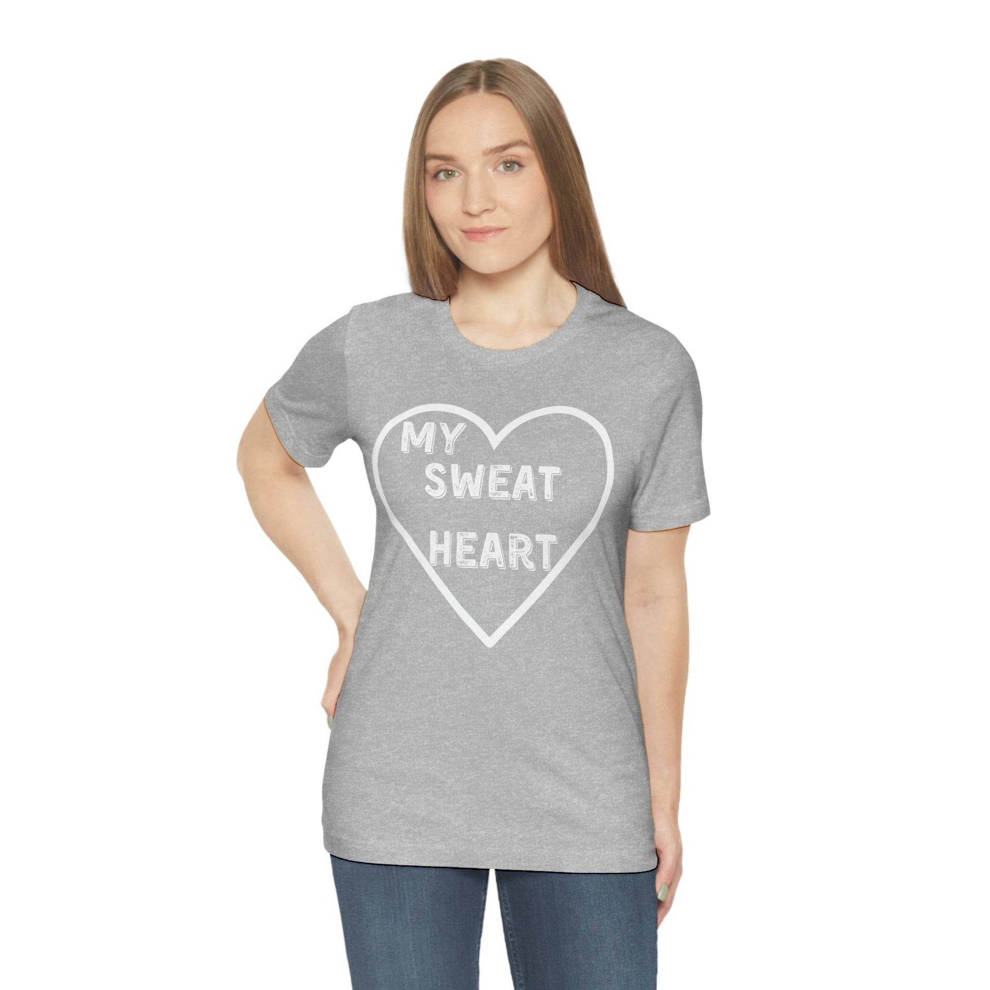 My Sweat Heart - Love shirt - Gift for wife - Gift for Husband - Gift for Girlfriend and Boyfriend - Giftsmojo