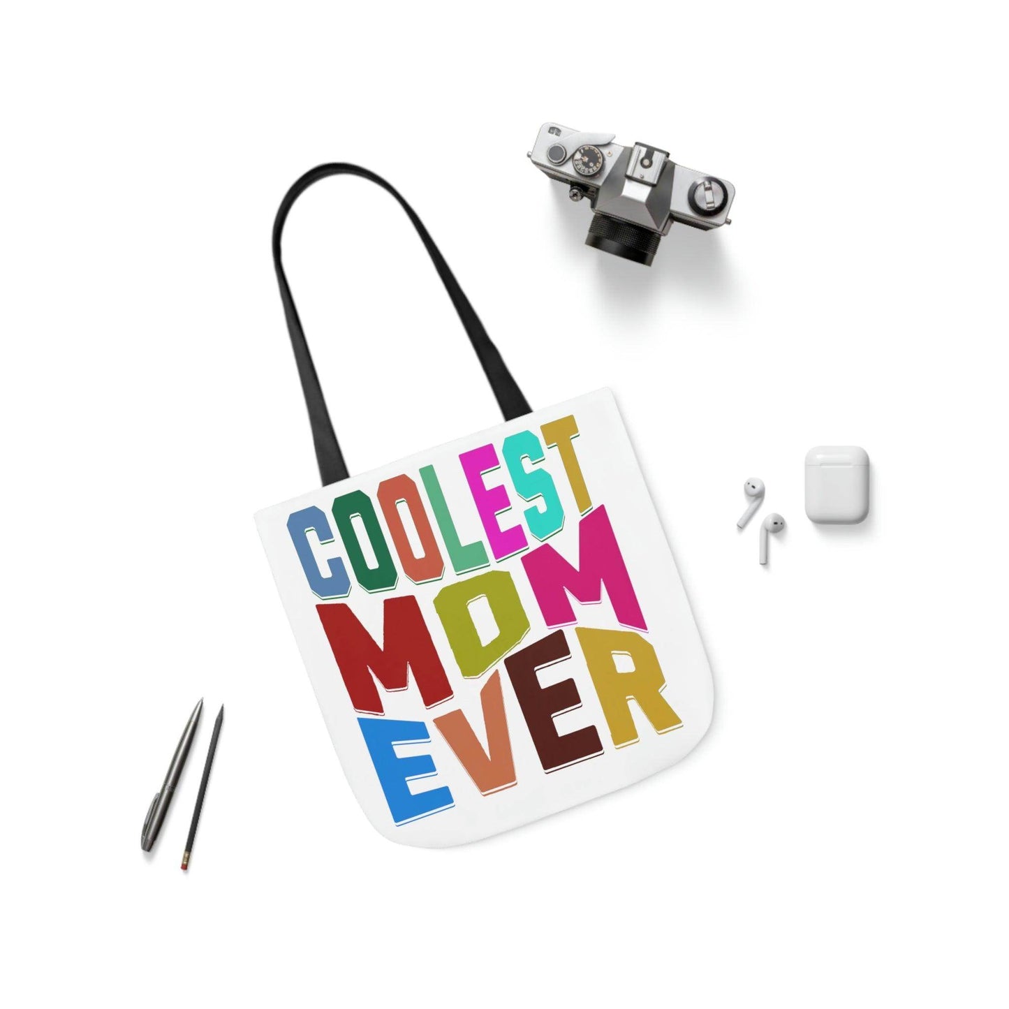 The coolest mom ever Canvas Tote Bag - Giftsmojo