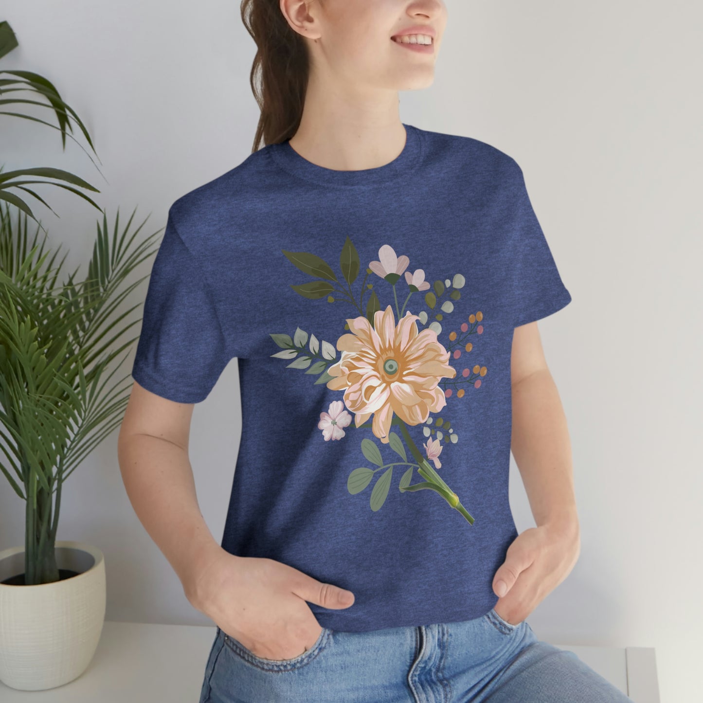 Cute Flower T-shirt - Nature lover Shirt - Cute Flower lover shirt