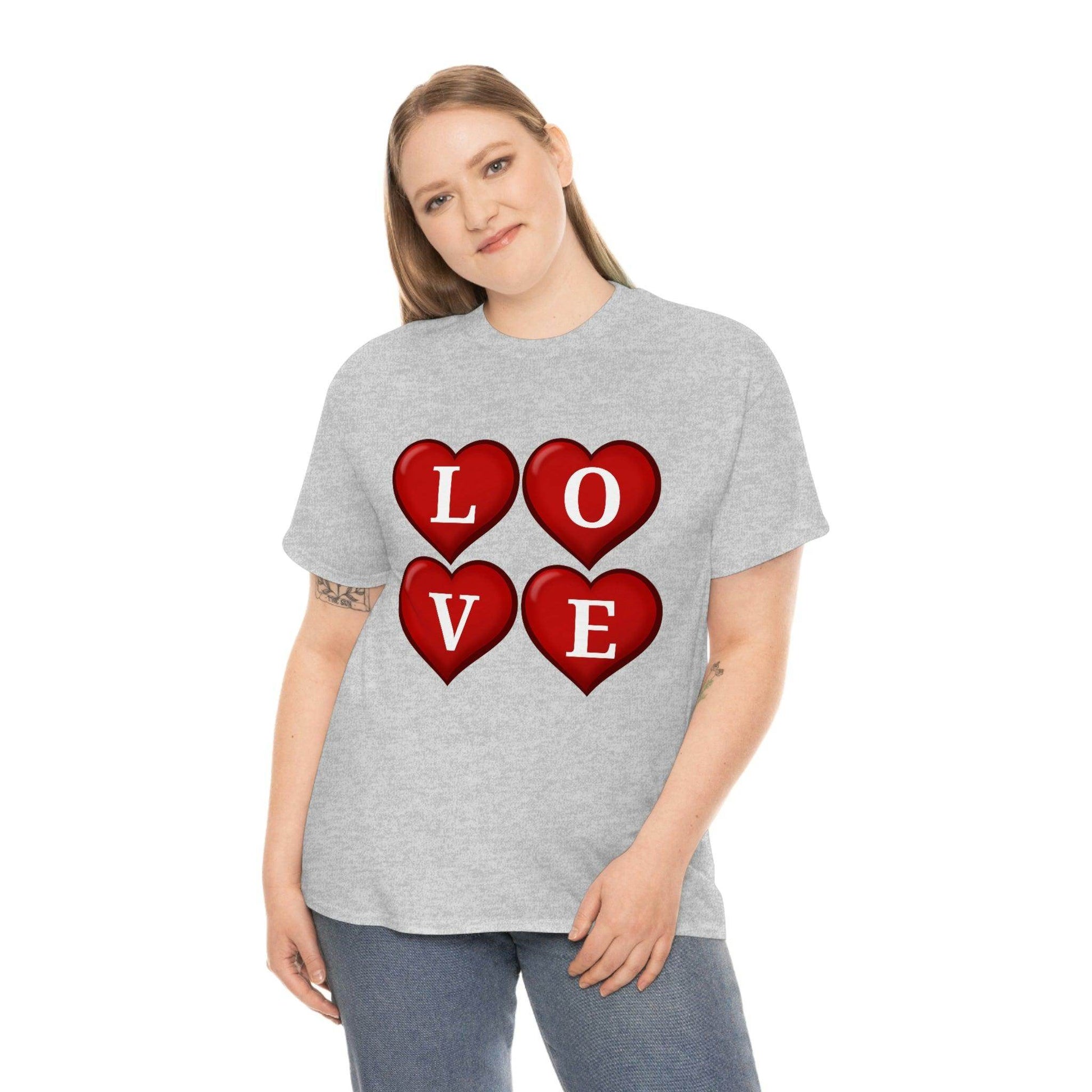 4hearts love Tee - Giftsmojo