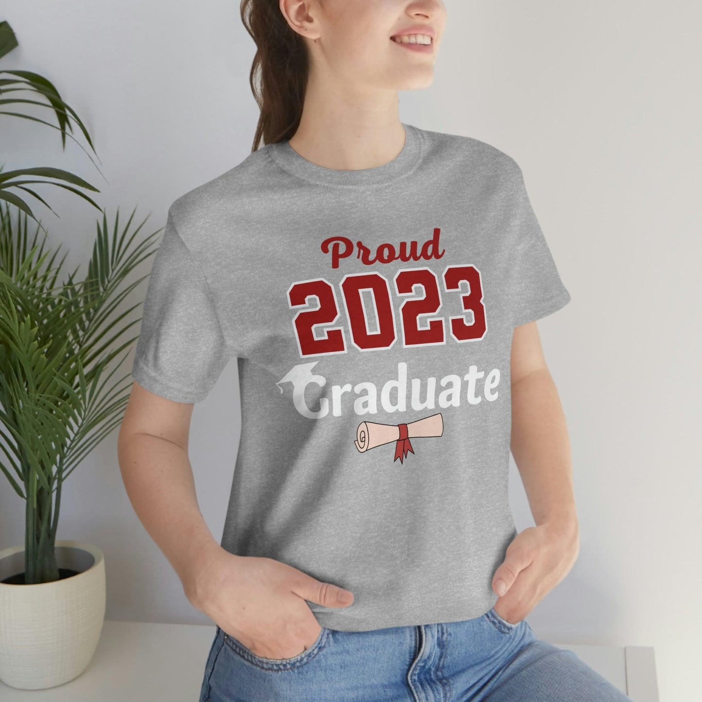 Proud 2023 graduate - Graduate shirt - Graduation shirt - Graduation gift