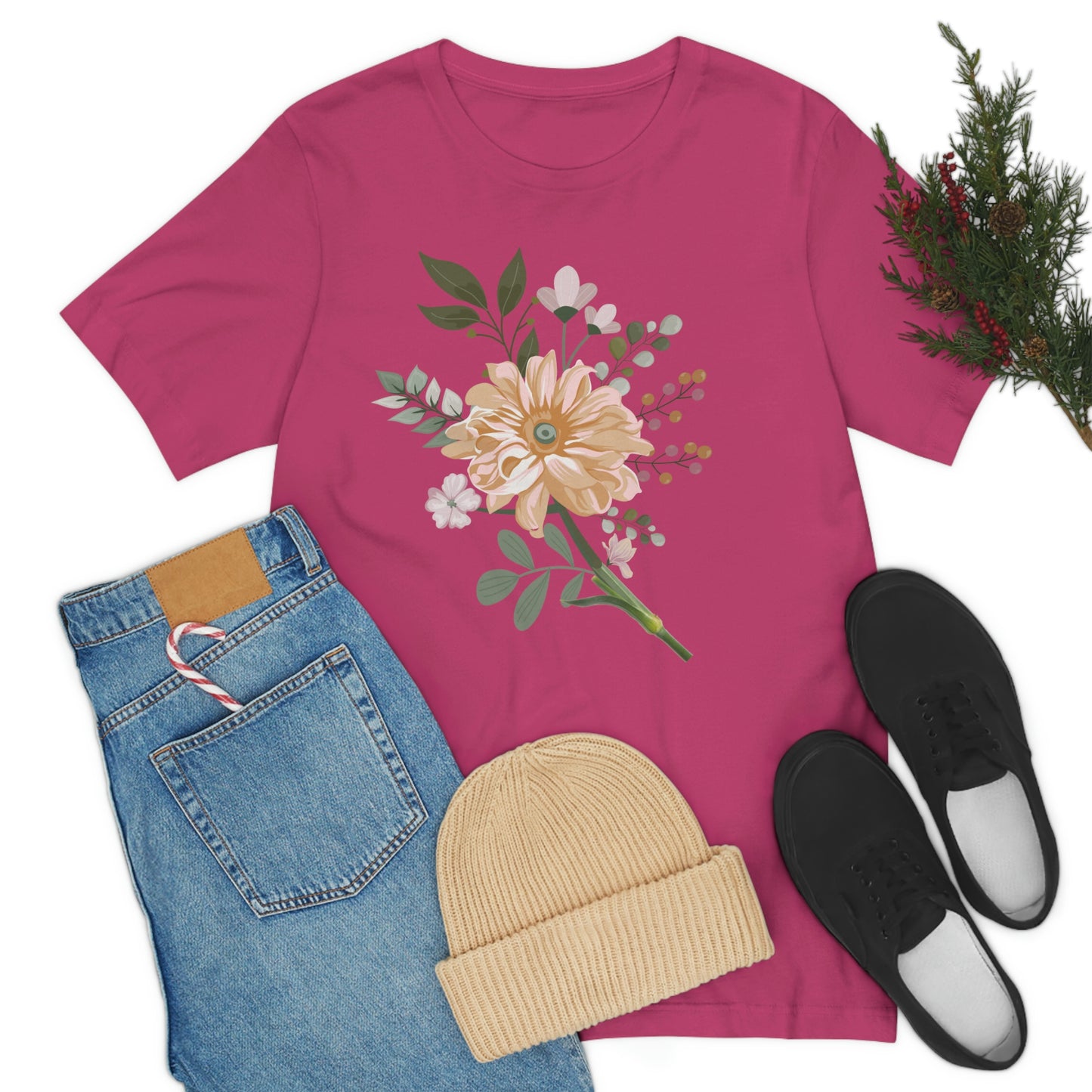 Cute Flower T-shirt - Nature lover Shirt - Cute Flower lover shirt