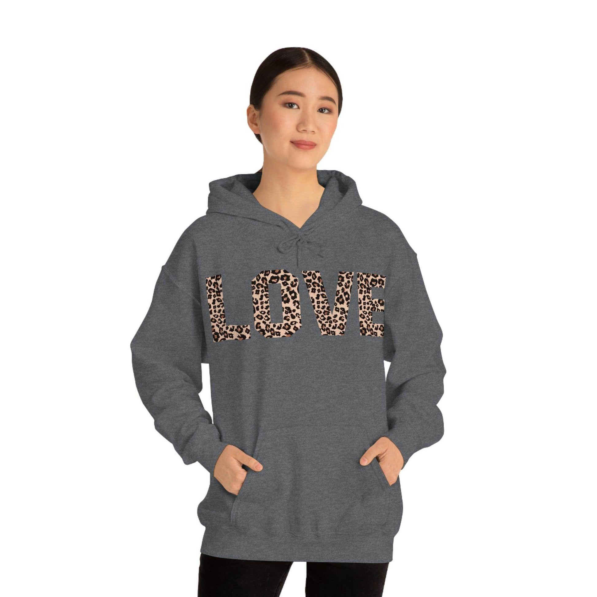Leopard print Hooded Sweatshirt - Giftsmojo