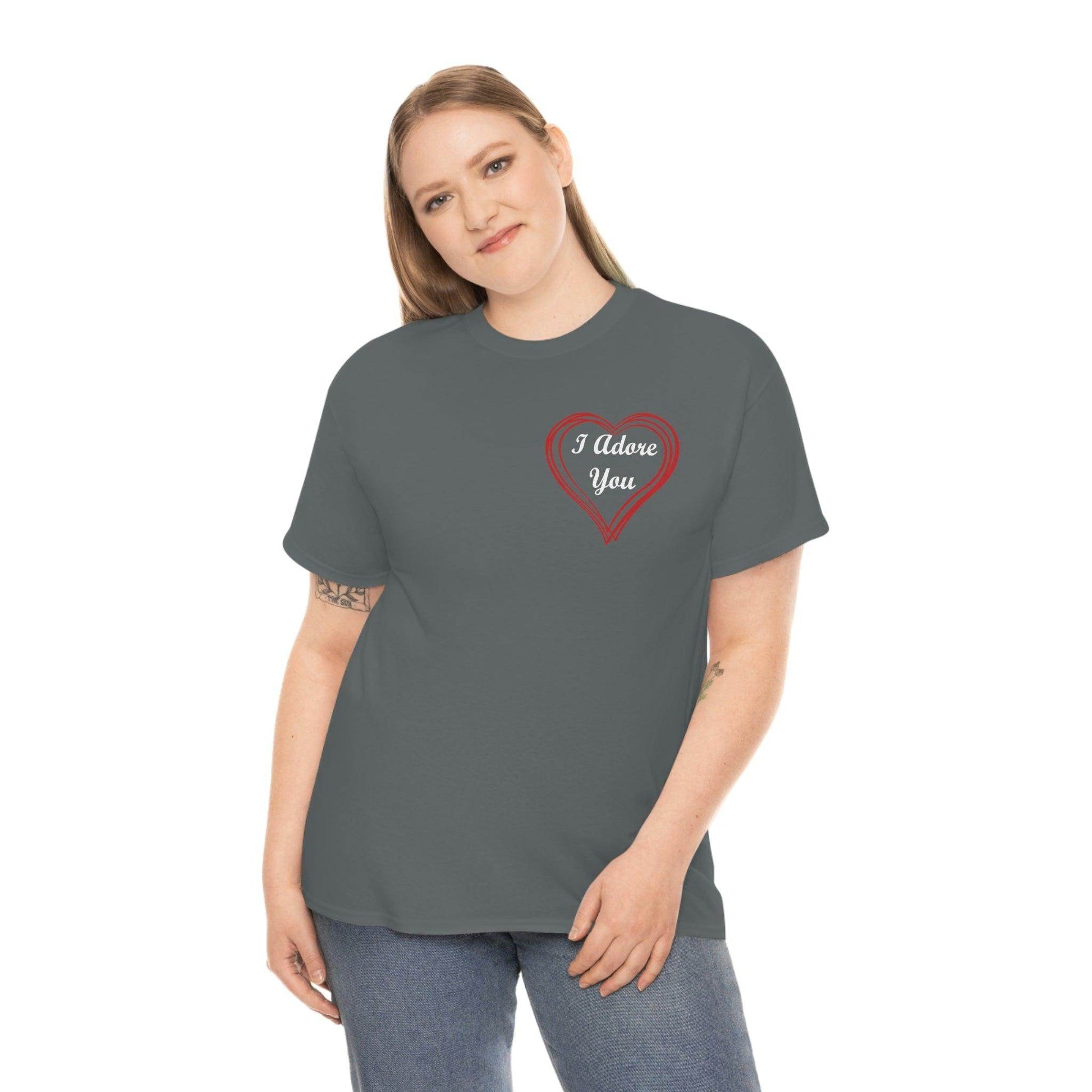 I Adore You T-shirt - Giftsmojo