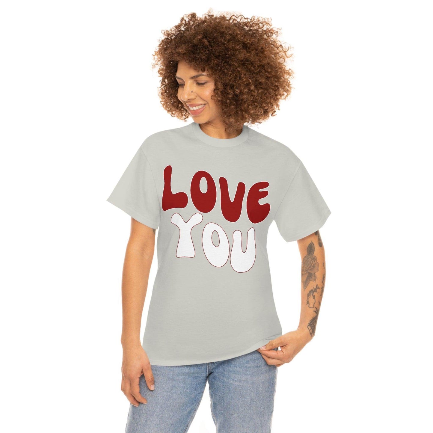 Love You Tee - Giftsmojo