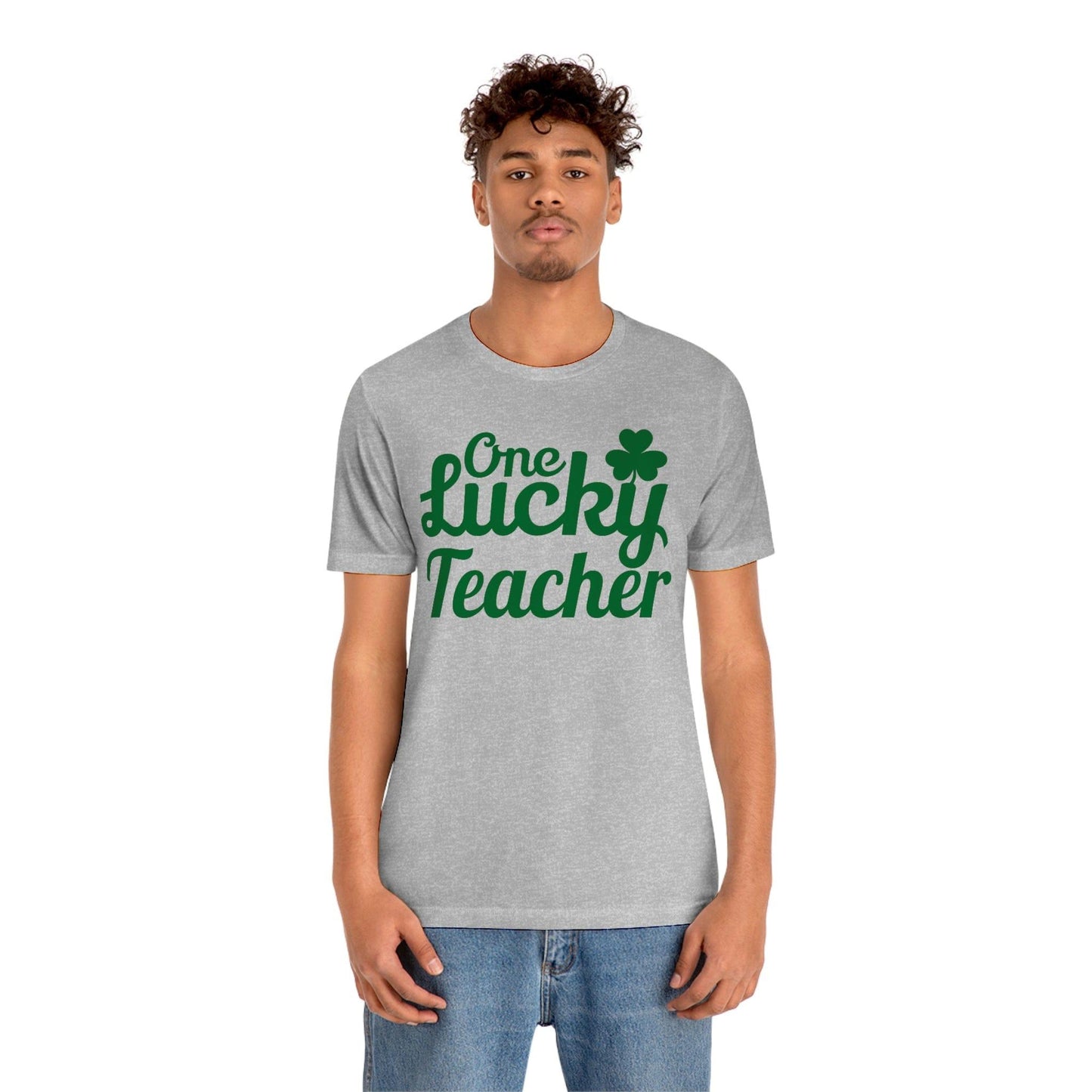 One Lucky Teacher Shirt feeling Lucky St Patrick's Day shirt - Funny St Paddy's day Funny Shirt - Giftsmojo