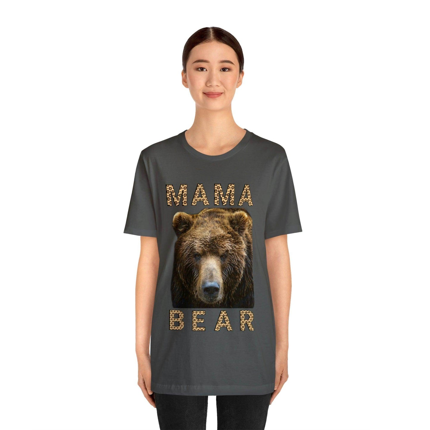 Mothers day shirt | Leopard Print Mama Bear Shirt | Mama Bear Tshirt, Funny mom shirt | best mom shirt | Momma Bear, Mama Bear Gift, Animal Nature Lover Shirt - Giftsmojo